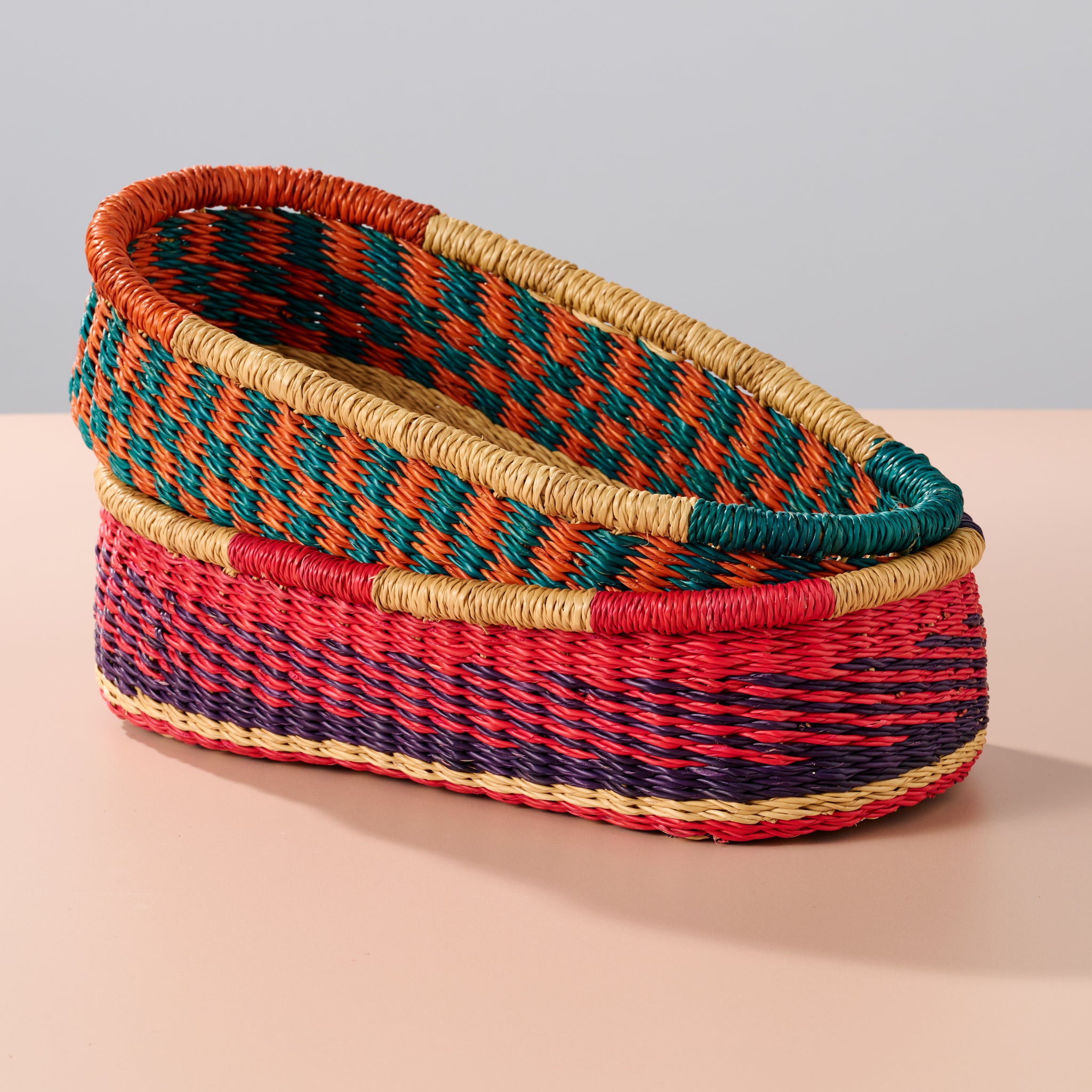 Ghana Breaking Bread Basket - Assorted - Ten Thousand Villages