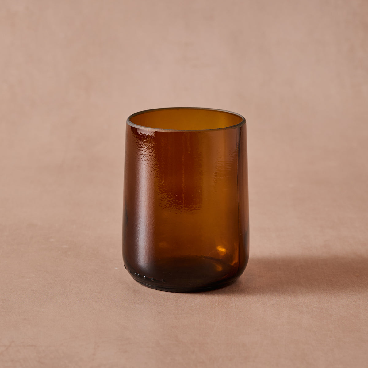 Gronn Upcycled Tumbler Set of Four - 8 Oz Amber - Ten Thousand Villages