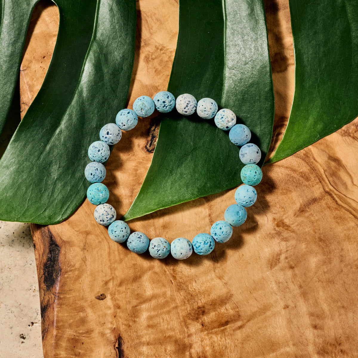Sama Lava Rock Stretch Bracelet - Ten Thousand Villages