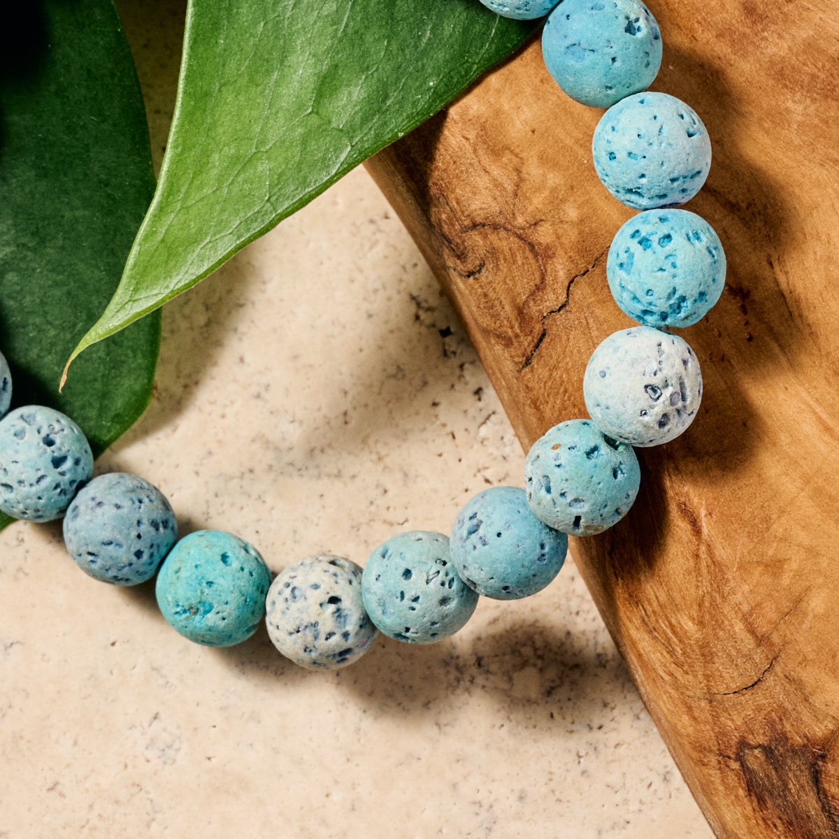 Sama Lava Rock Stretch Bracelet - Ten Thousand Villages