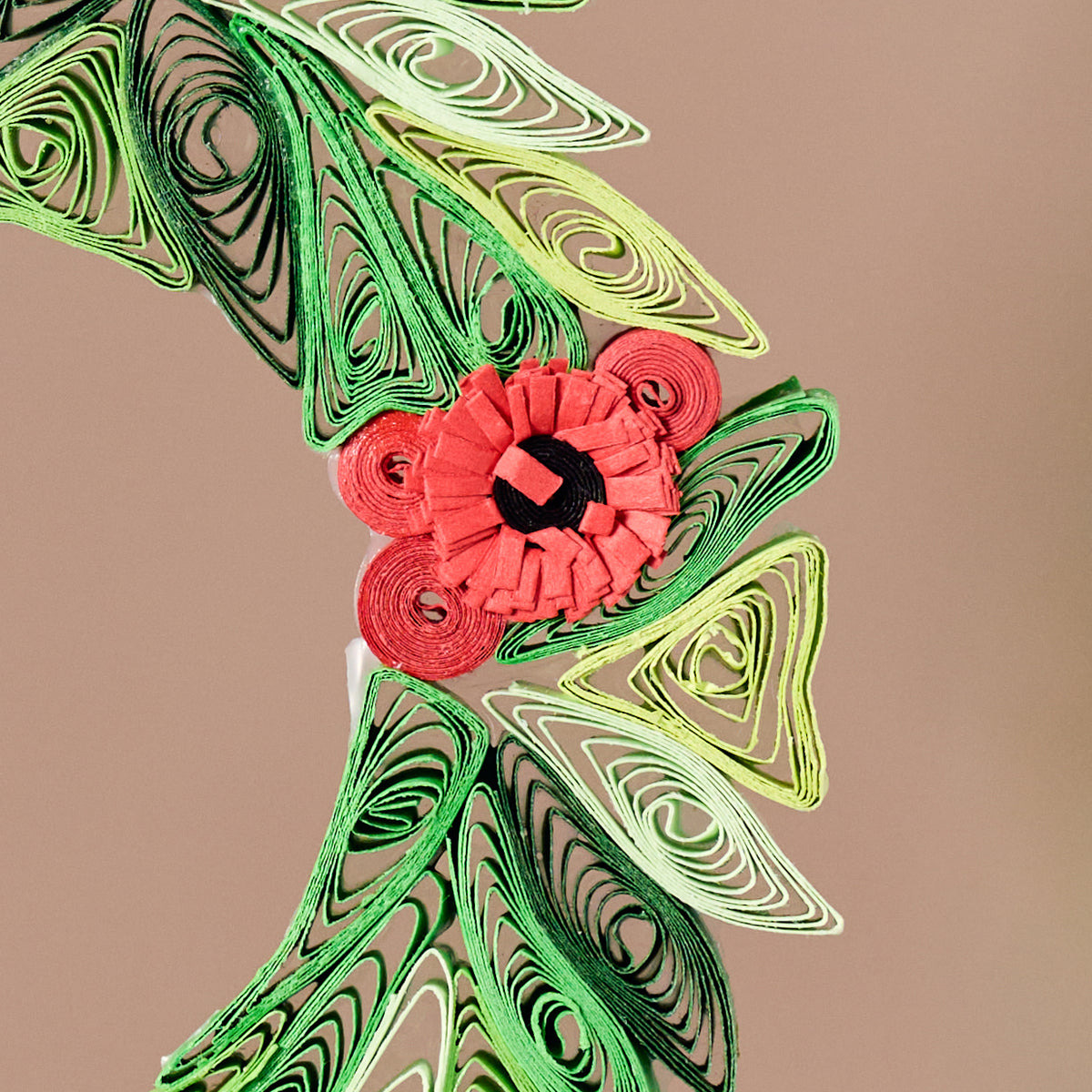 Quilled Wreath Ornament - Ten Thousand Villages