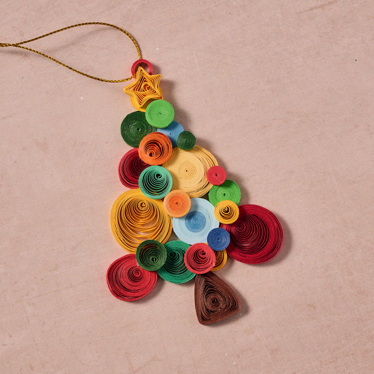 Banh Quilled Tree Ornament - Ten Thousand Villages