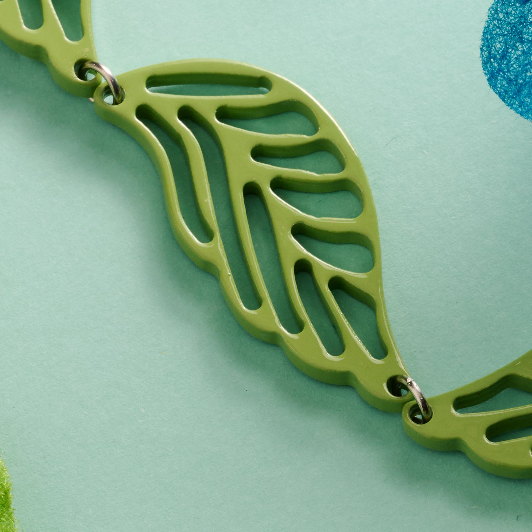 Bodhi Painted Leaves Bracelet - Ten Thousand Villages