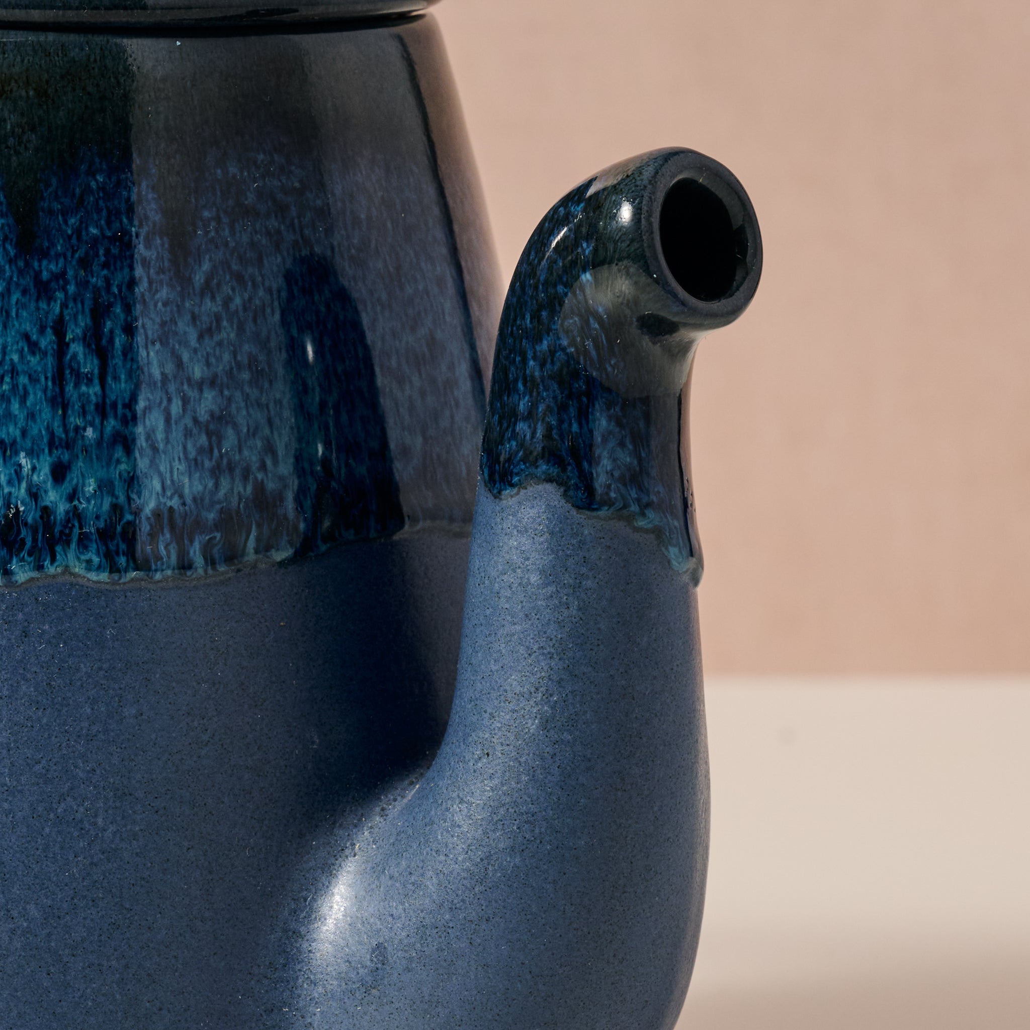 Jhapa Drip Glaze Teapot - Ten Thousand Villages