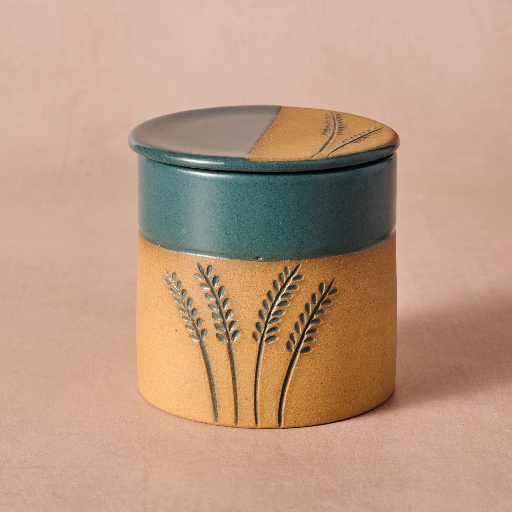 Mato Wheat Stalk Butter Crock - Ten Thousand Villages