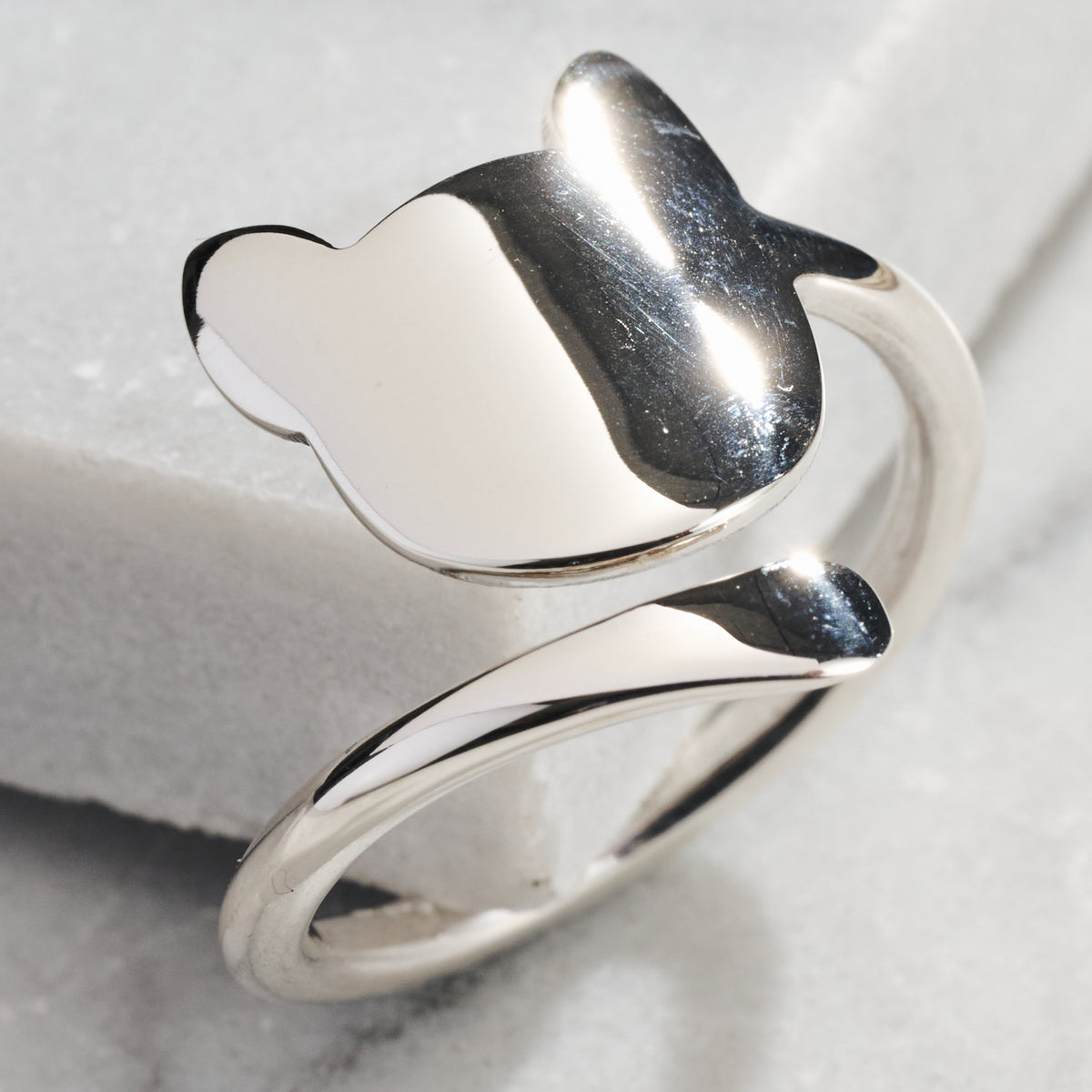 Cat Tails Sterling Silver Ring - Ten Thousand Villages