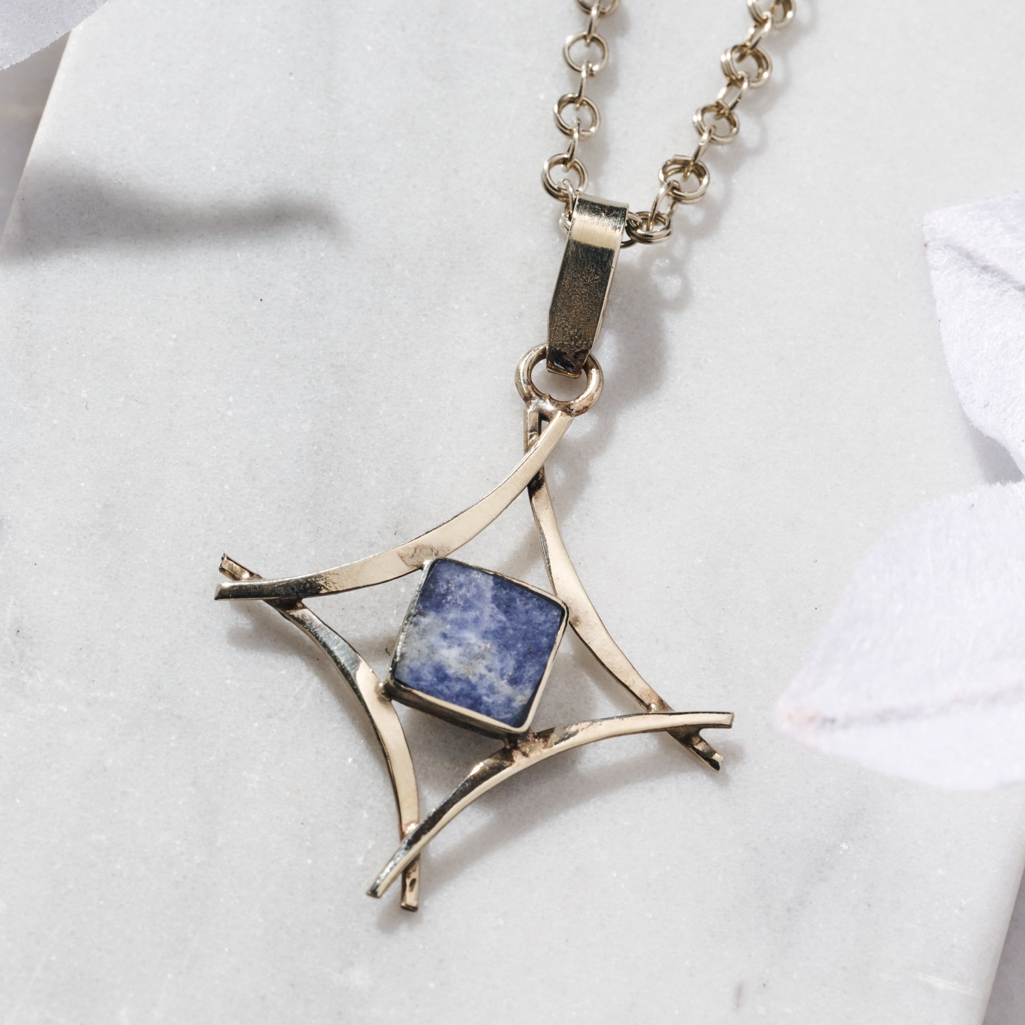 Kikin Sodalite Necklace - Ten Thousand Villages