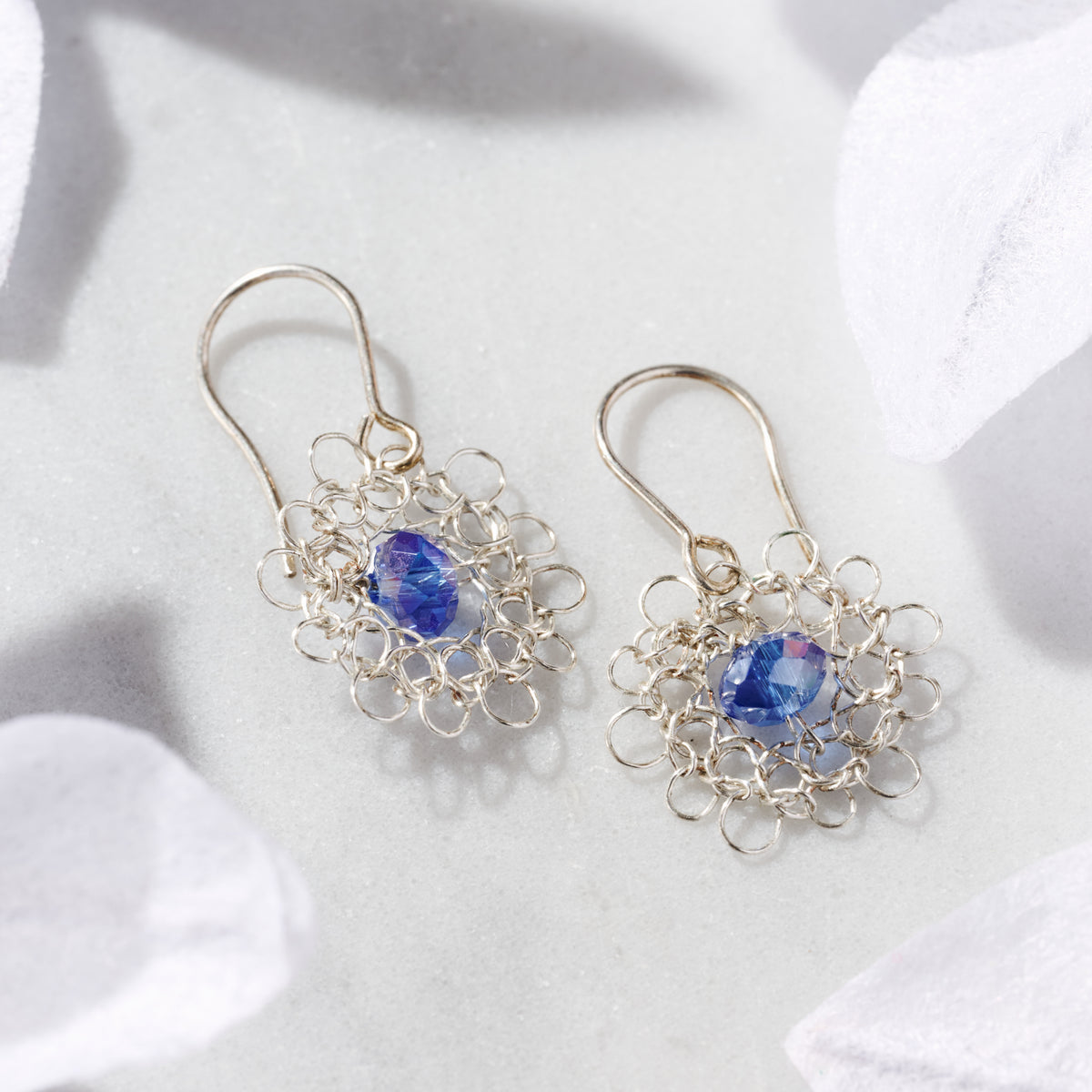 Tika Woven Wire Earrings - Ten Thousand Villages