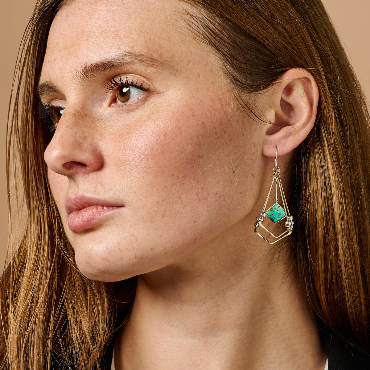 Turquoise Spell Earrings - Ten Thousand Villages