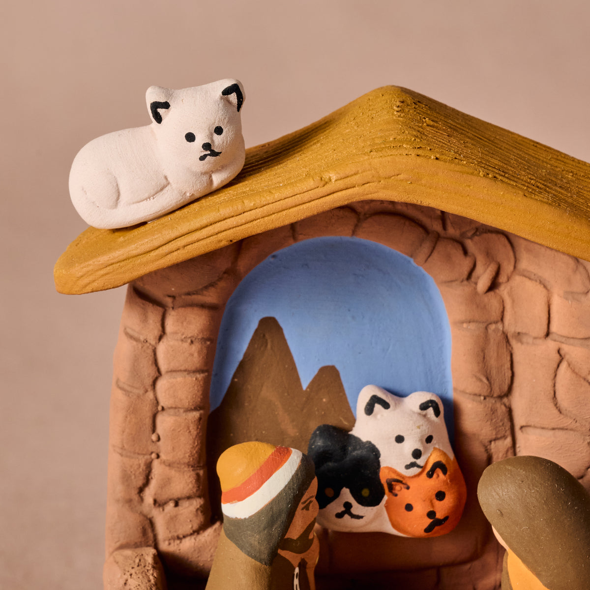 Cat Lover's Nativity - Ten Thousand Villages