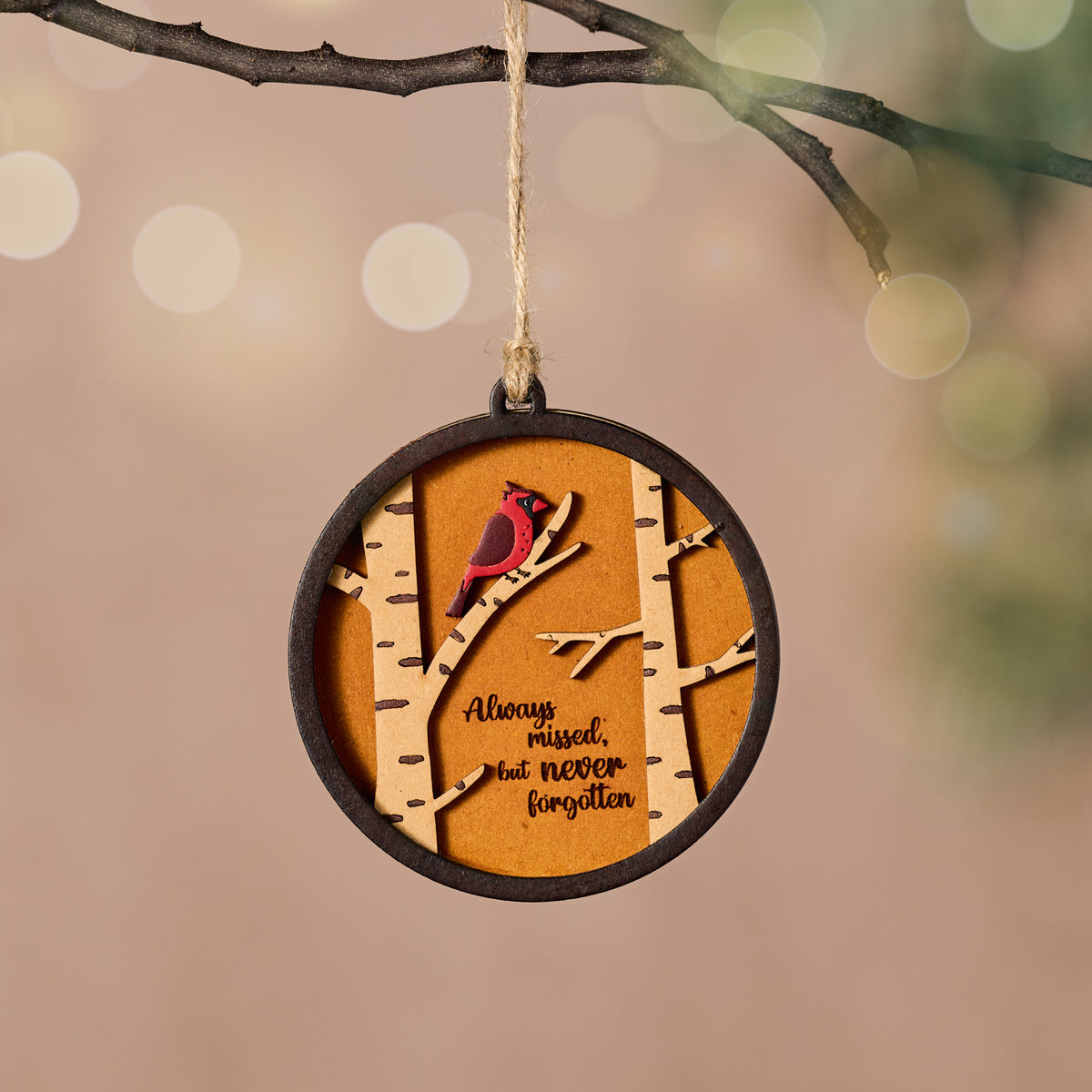 Here With Us Cardinal Ornament - Ten Thousand Villages