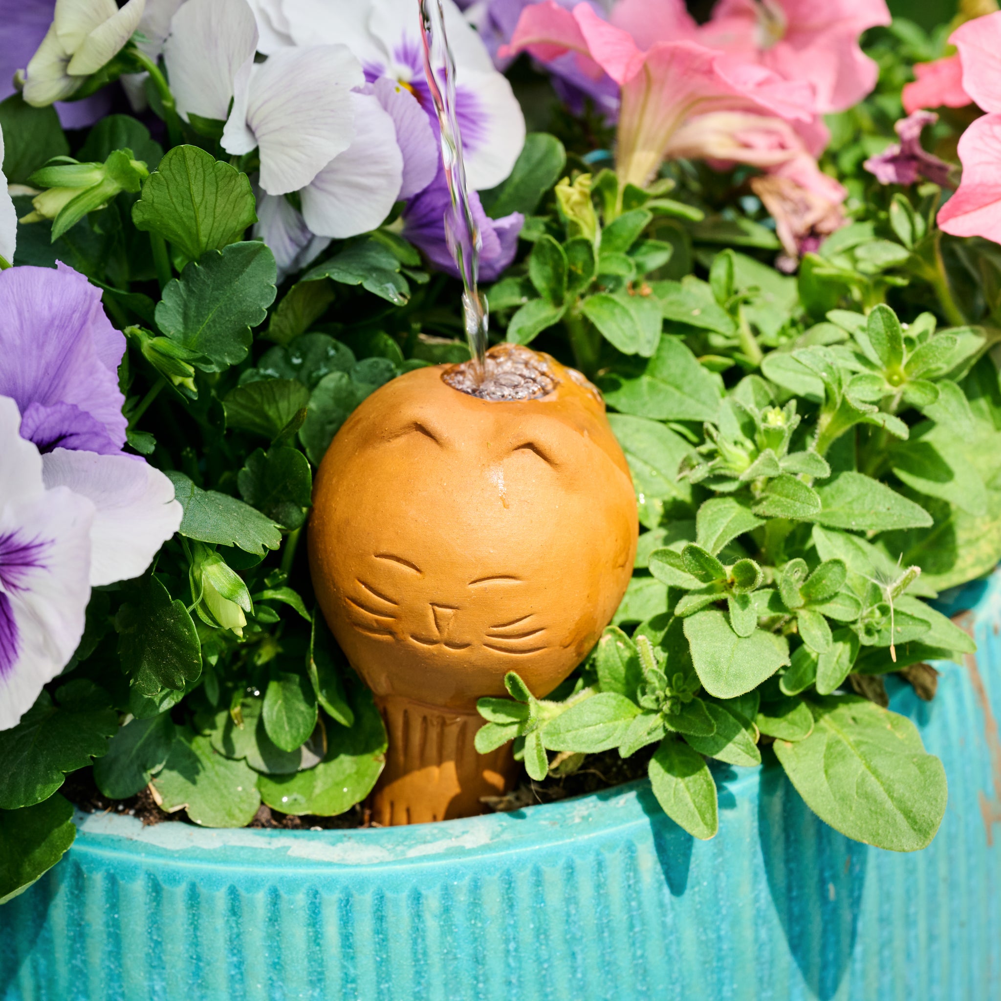 Self Watering Plant Pet - Cat - Ten Thousand Villages