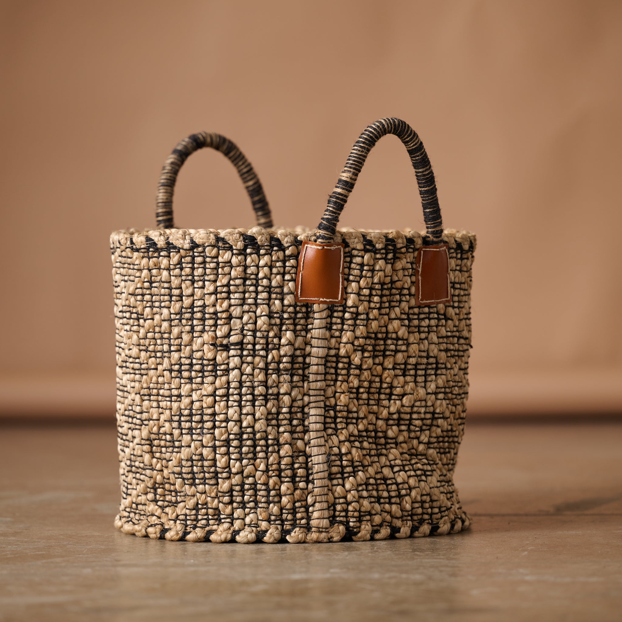 Bahana Handled Jute Basket 14 - Ten Thousand Villages