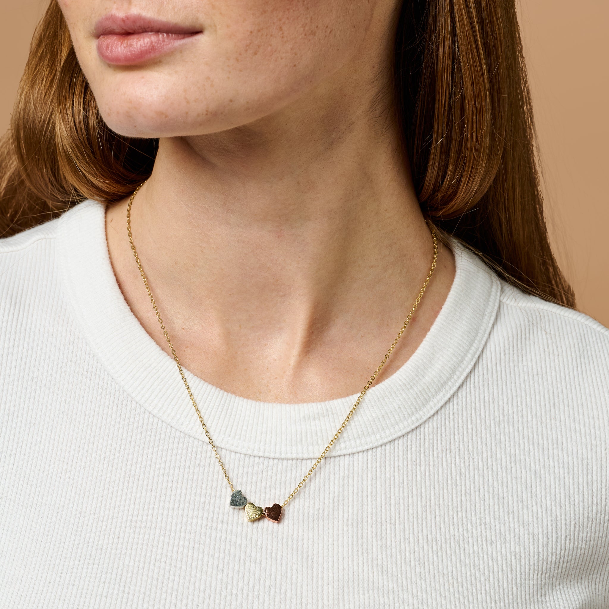 Dainty Hearts Necklace - Ten Thousand Villages