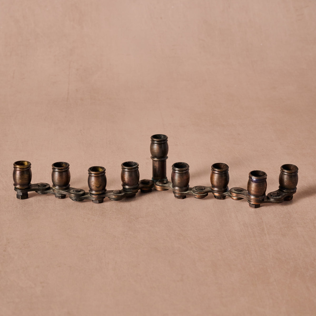 Bicycle Chain Menorah - Ten Thousand Villages