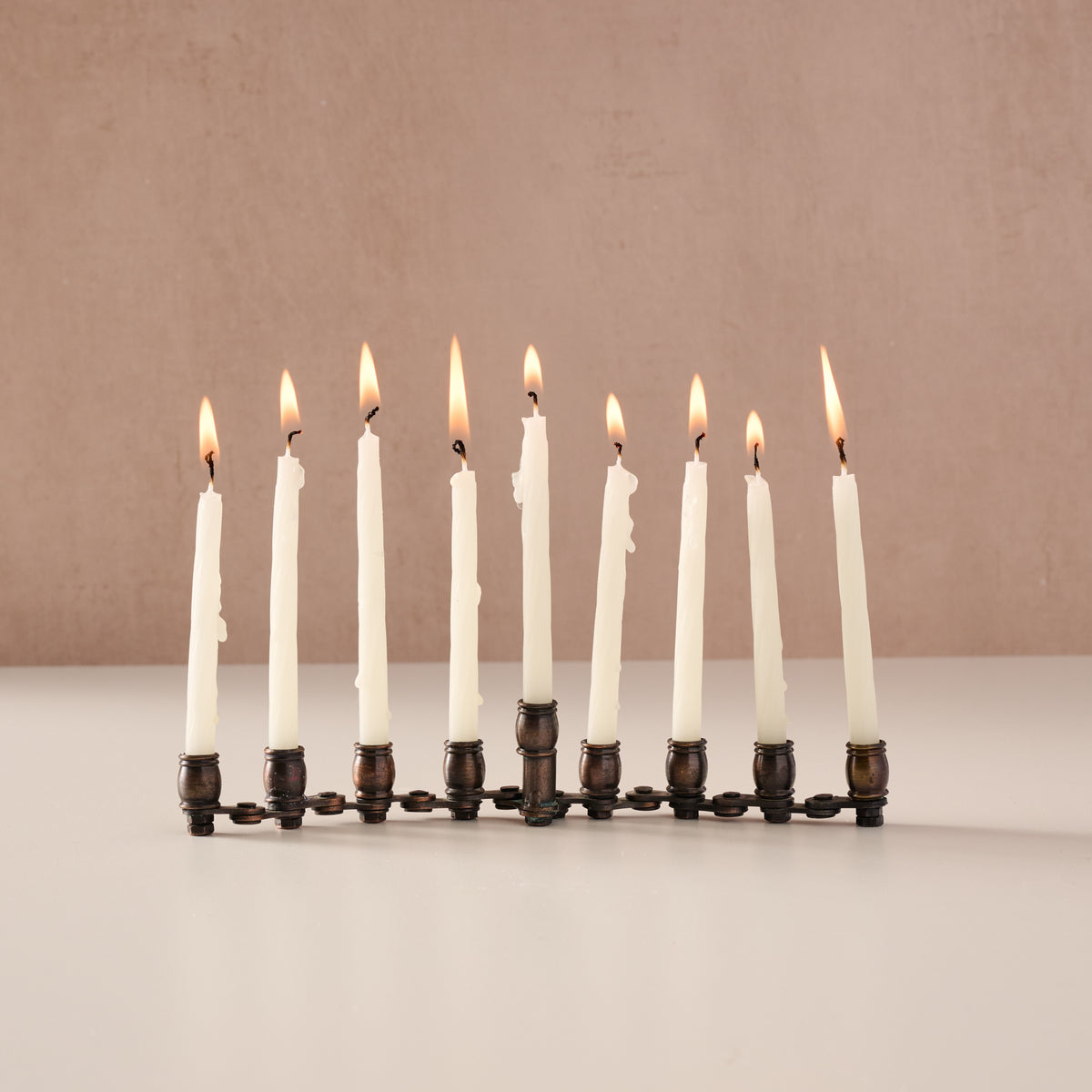 Bicycle Chain Menorah - Ten Thousand Villages