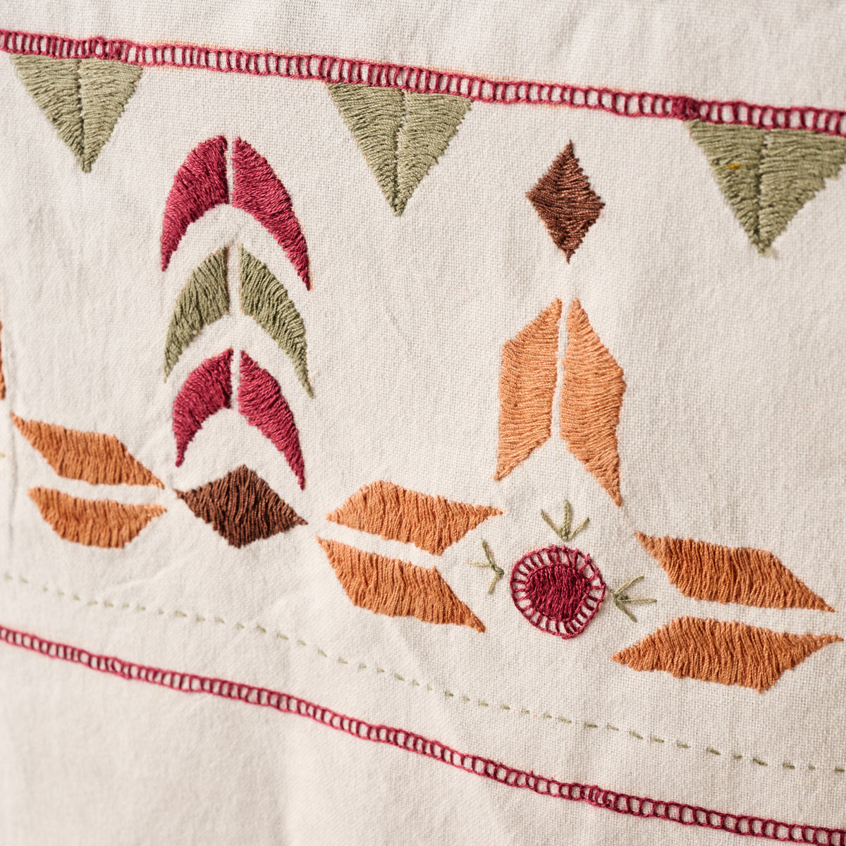 Jodana Embroidered Tablecloth - Ten Thousand Villages