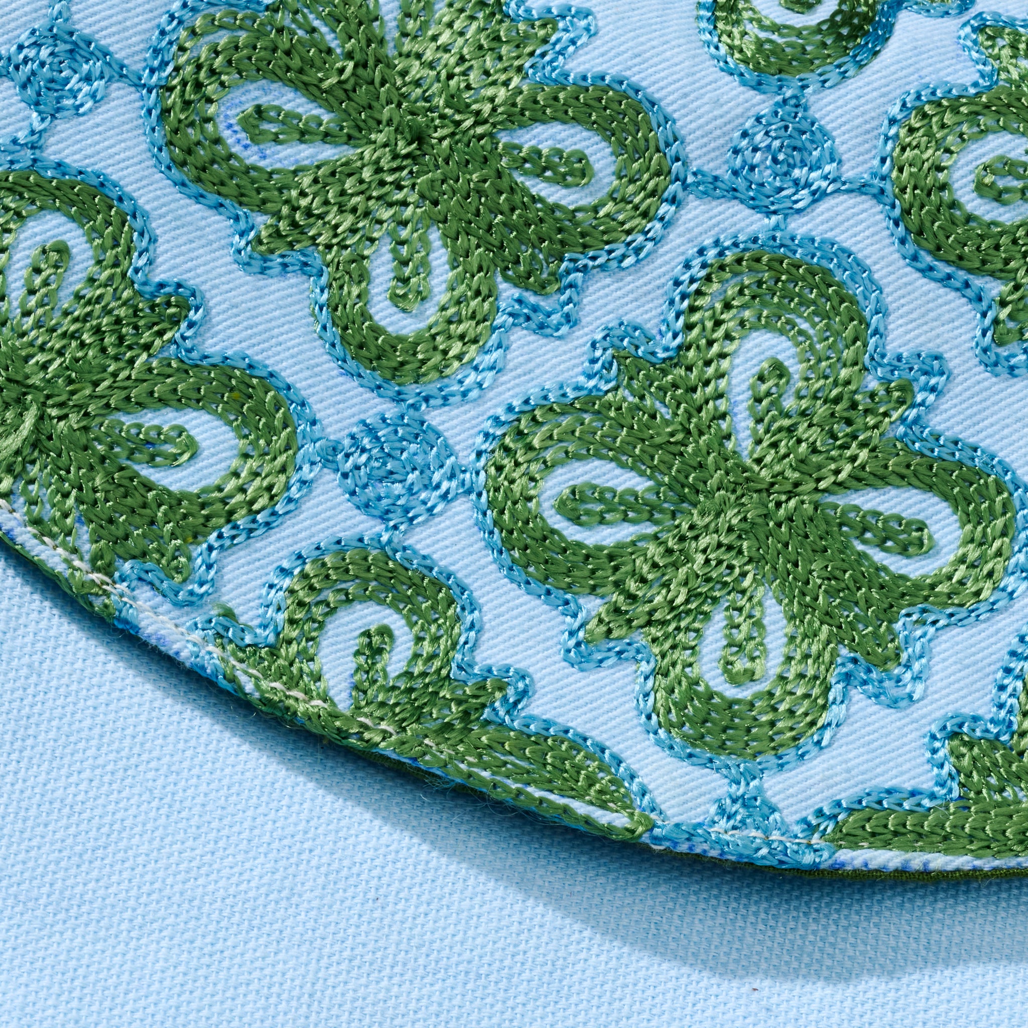 Sundar Silk Embroidered Clutch - Ten Thousand Villages