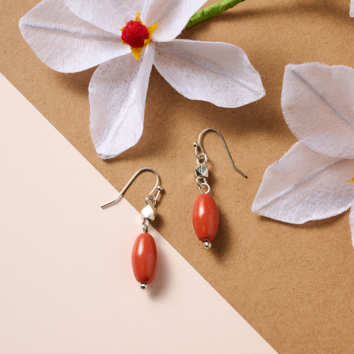 Sangrah Glass Bead Earrings - Ten Thousand Villages