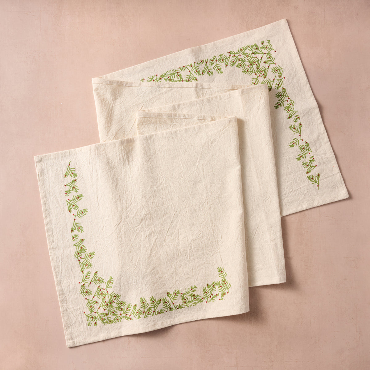 Sardee Holly Cotton Table Runner - Ten Thousand Villages