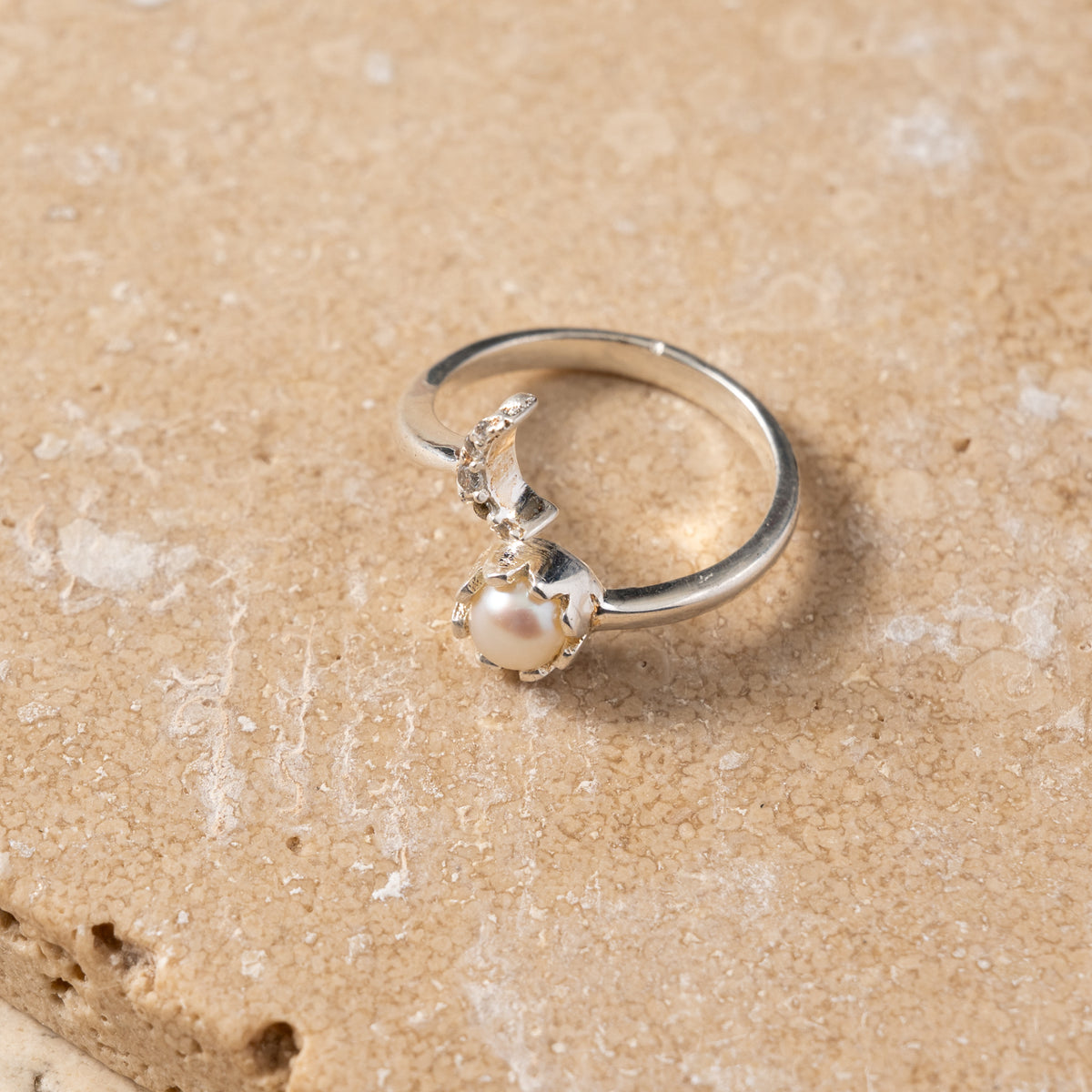 Vidula Sun & Moon Ring - Ten Thousand Villages