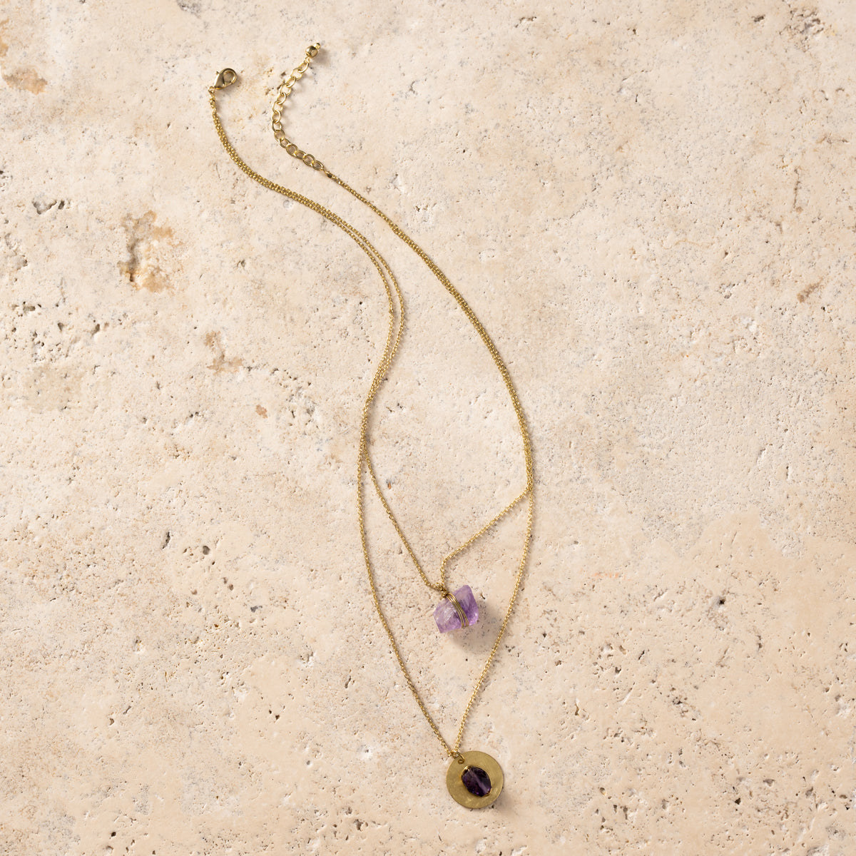 Dhumra Double Layer Agate Necklace - Ten Thousand Villages