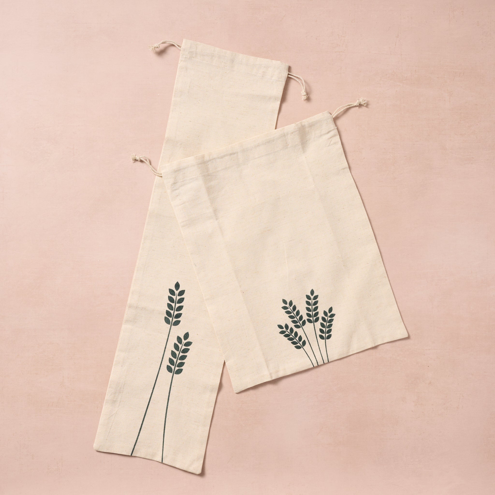 Linen Bread Bag Set - Ten Thousand Villages