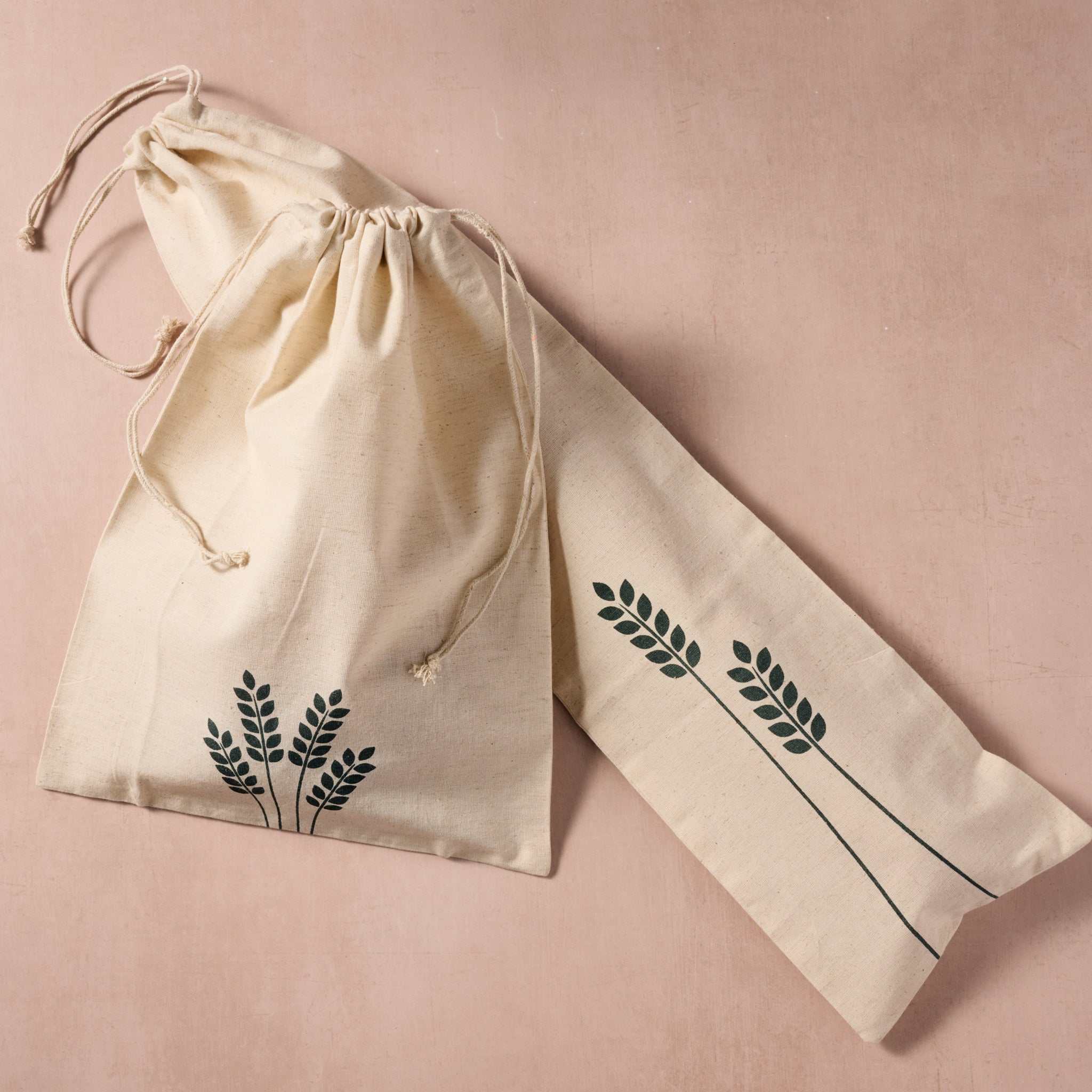 Linen Bread Bag Set - Ten Thousand Villages