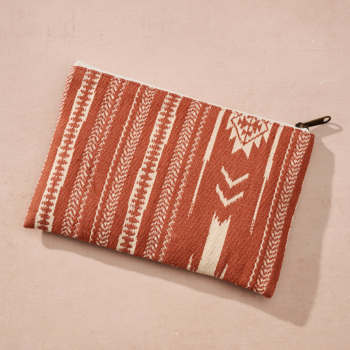 Dhari Drop In Bag - Rust - Ten Thousand Villages