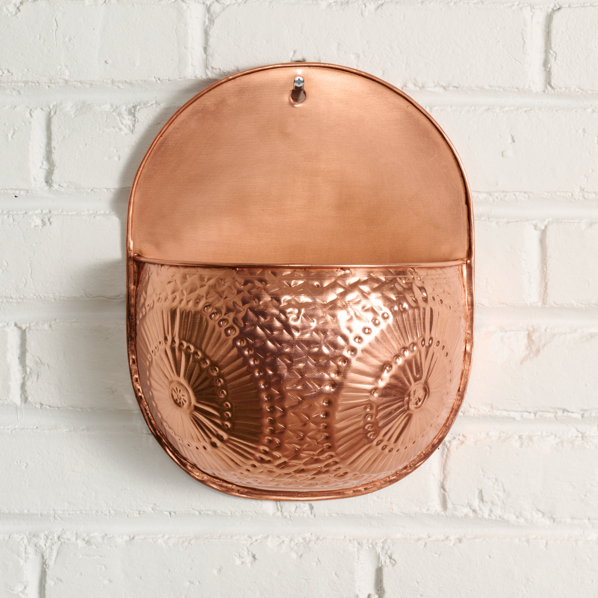 Dekhava Embossed Wall Planter - Ten Thousand Villages