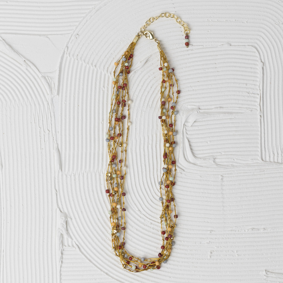 Navi Multistrand Beaded Necklace - Ten Thousand Villages