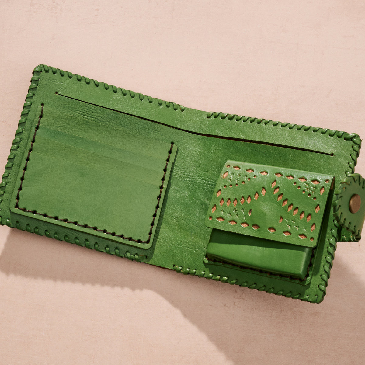 Tunai Leather Wallet - Ten Thousand Villages