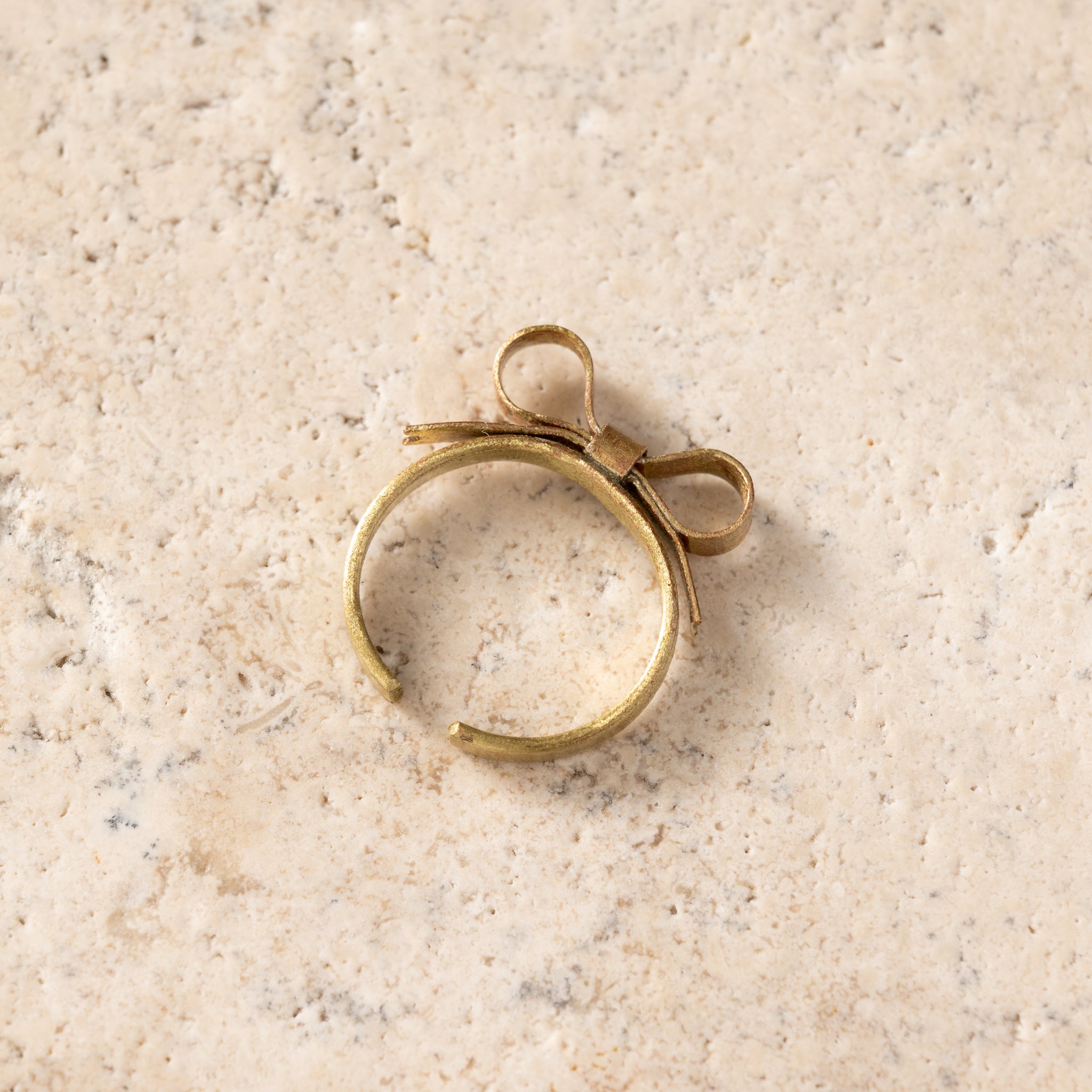 Dorada Bronze Bow Ring - Ten Thousand Villages