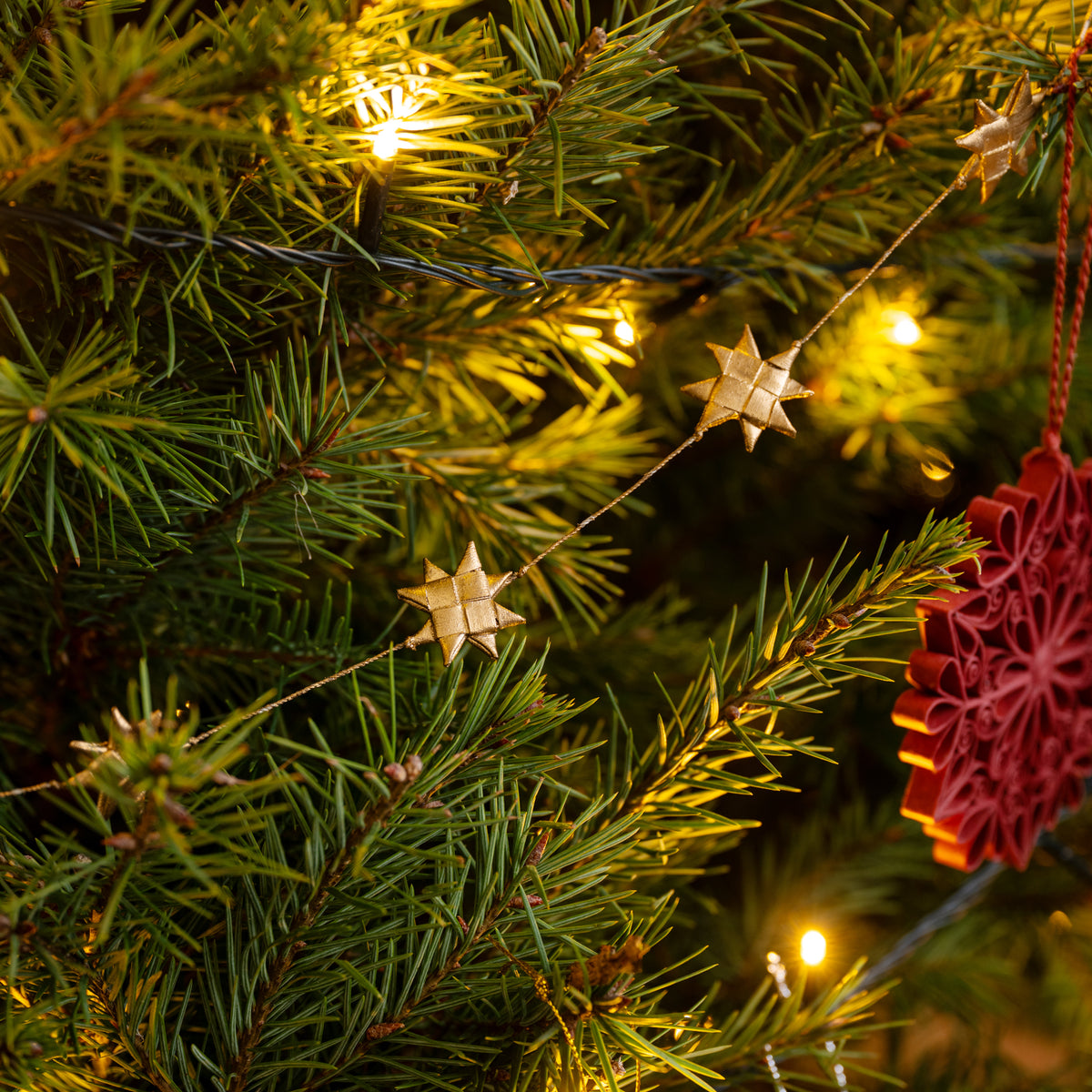 Gold Star Garland - Ten Thousand Villages