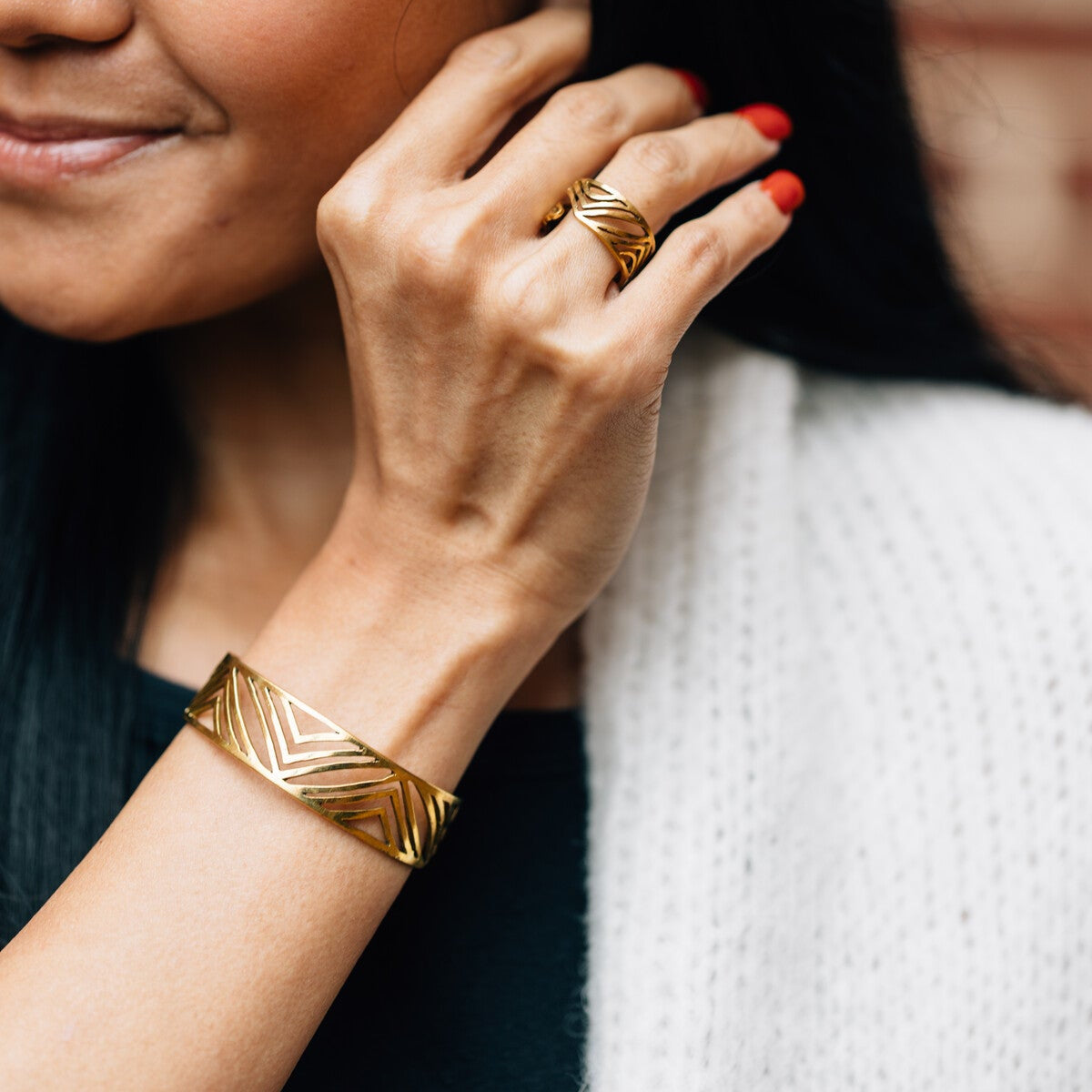 Wingtips Cuff Bracelet - Ten Thousand Villages