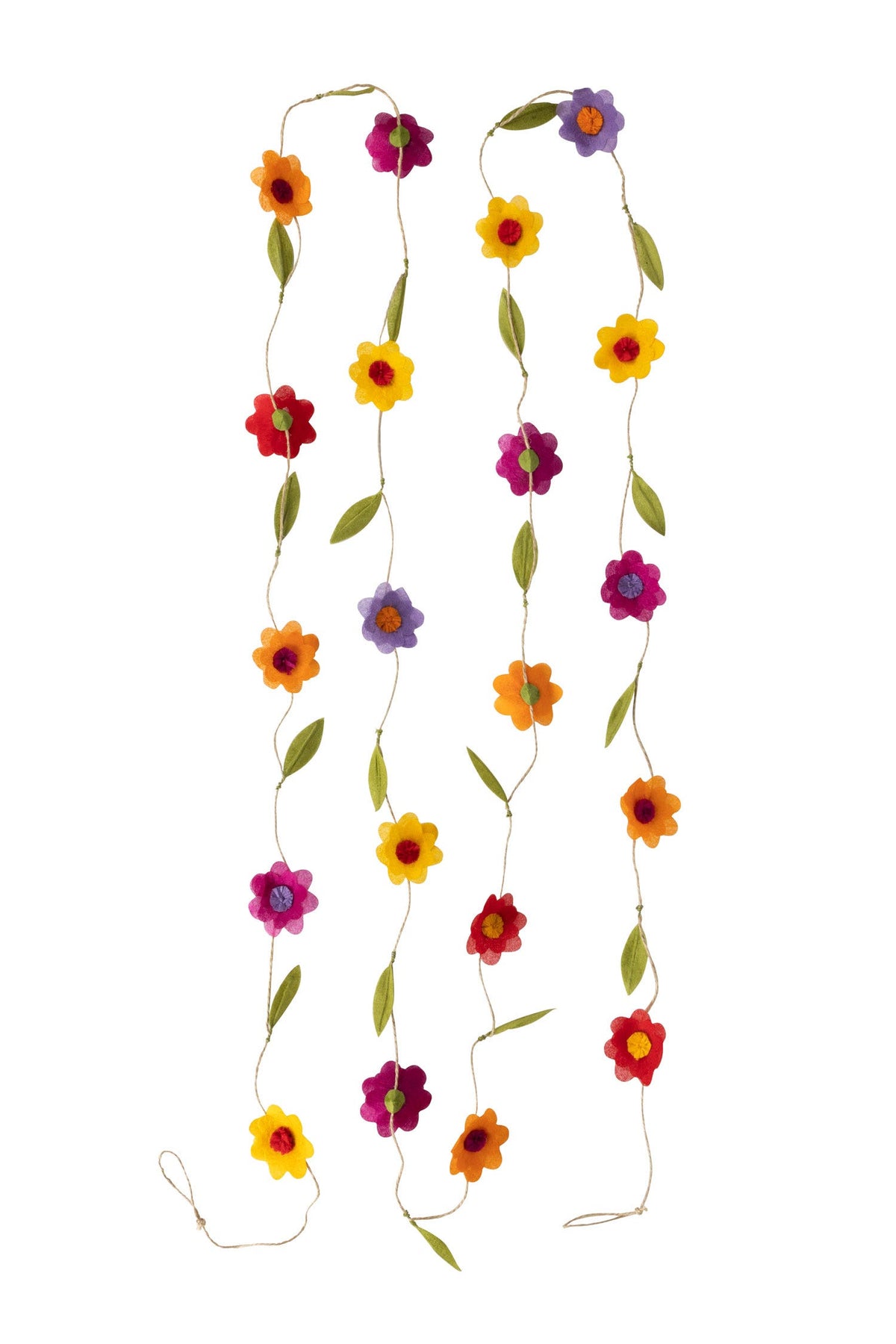 Silk Paper Flower Garland - Ten Thousand Villages