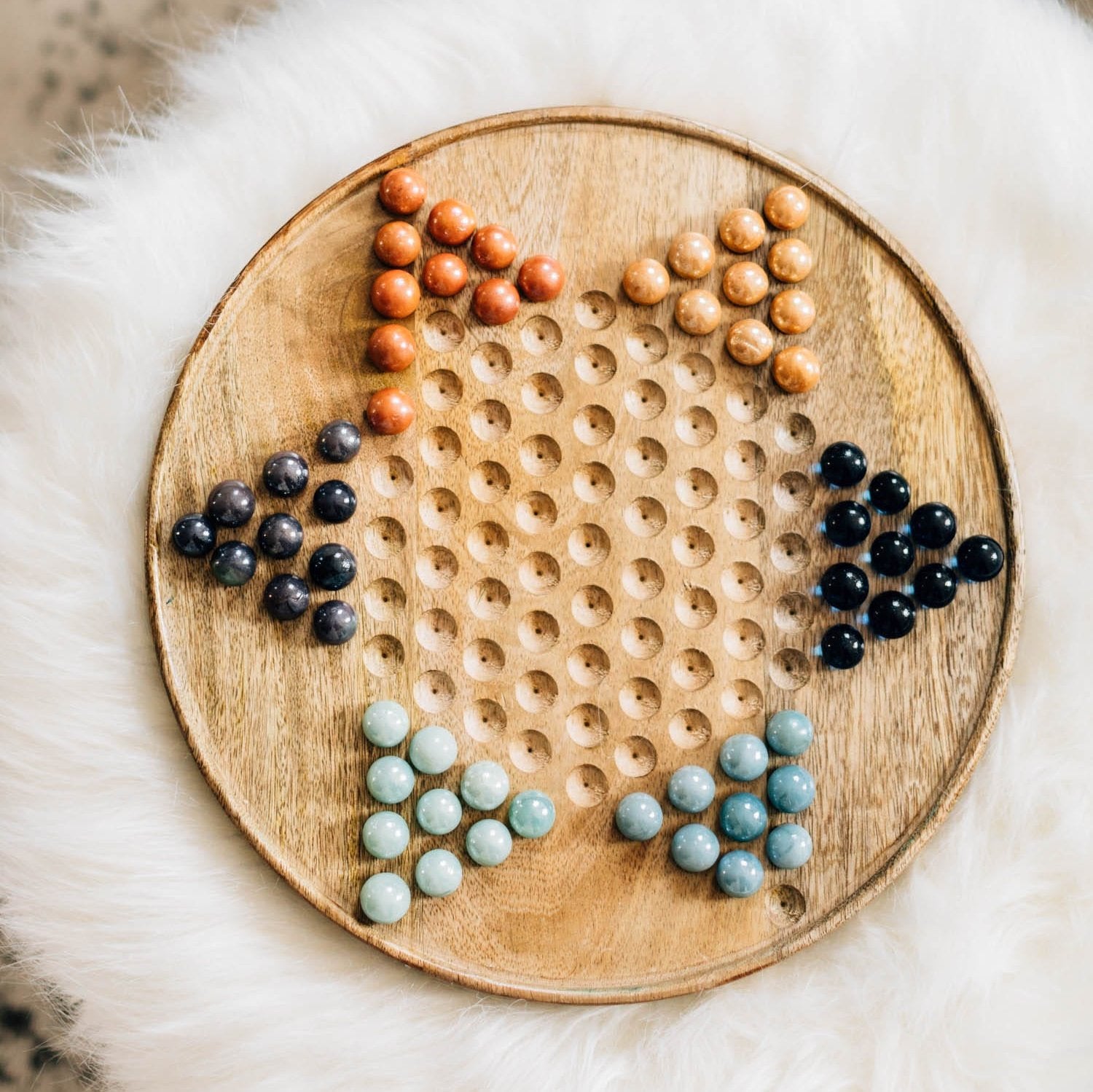 Star Checkers Game - Ten Thousand Villages