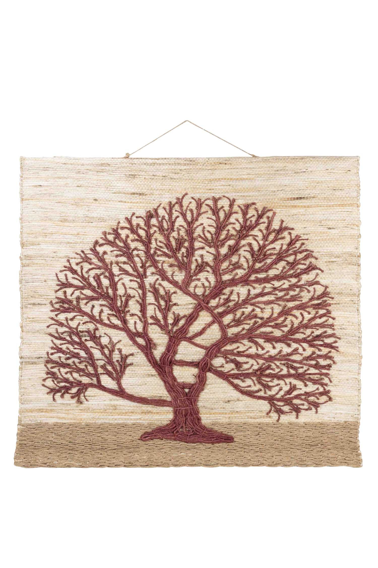Jute Tree of Life Wall Hanging - Ten Thousand Villages