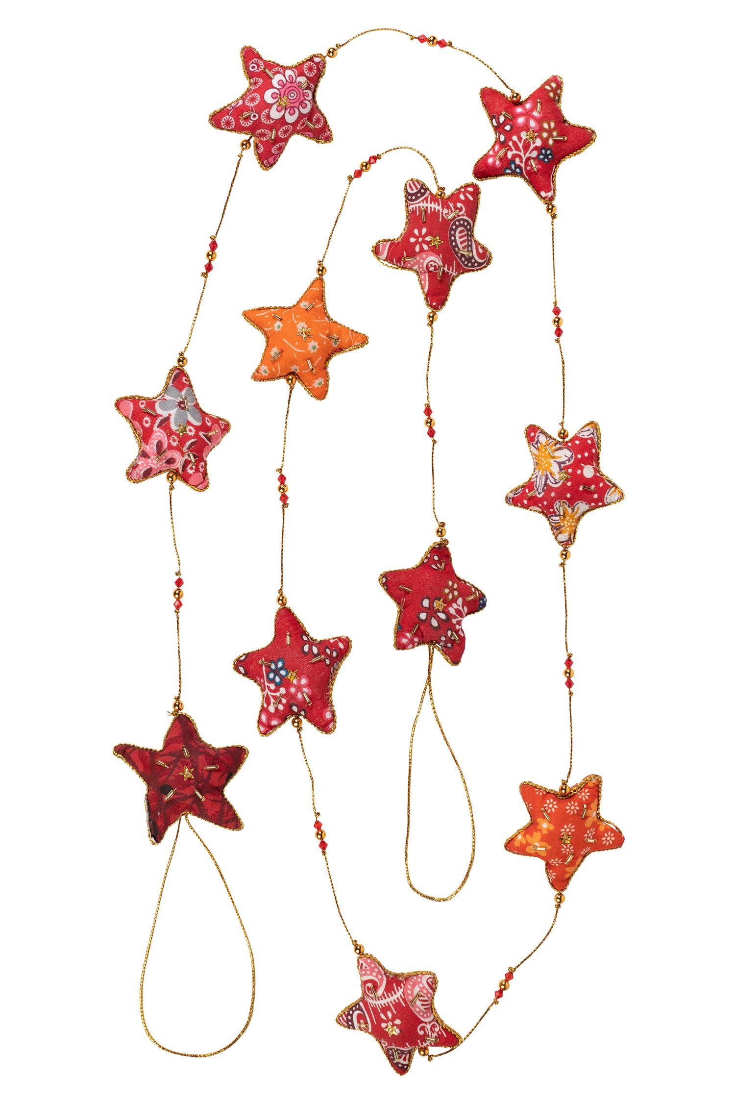 Snowy Star Garland - Ten Thousand Villages
