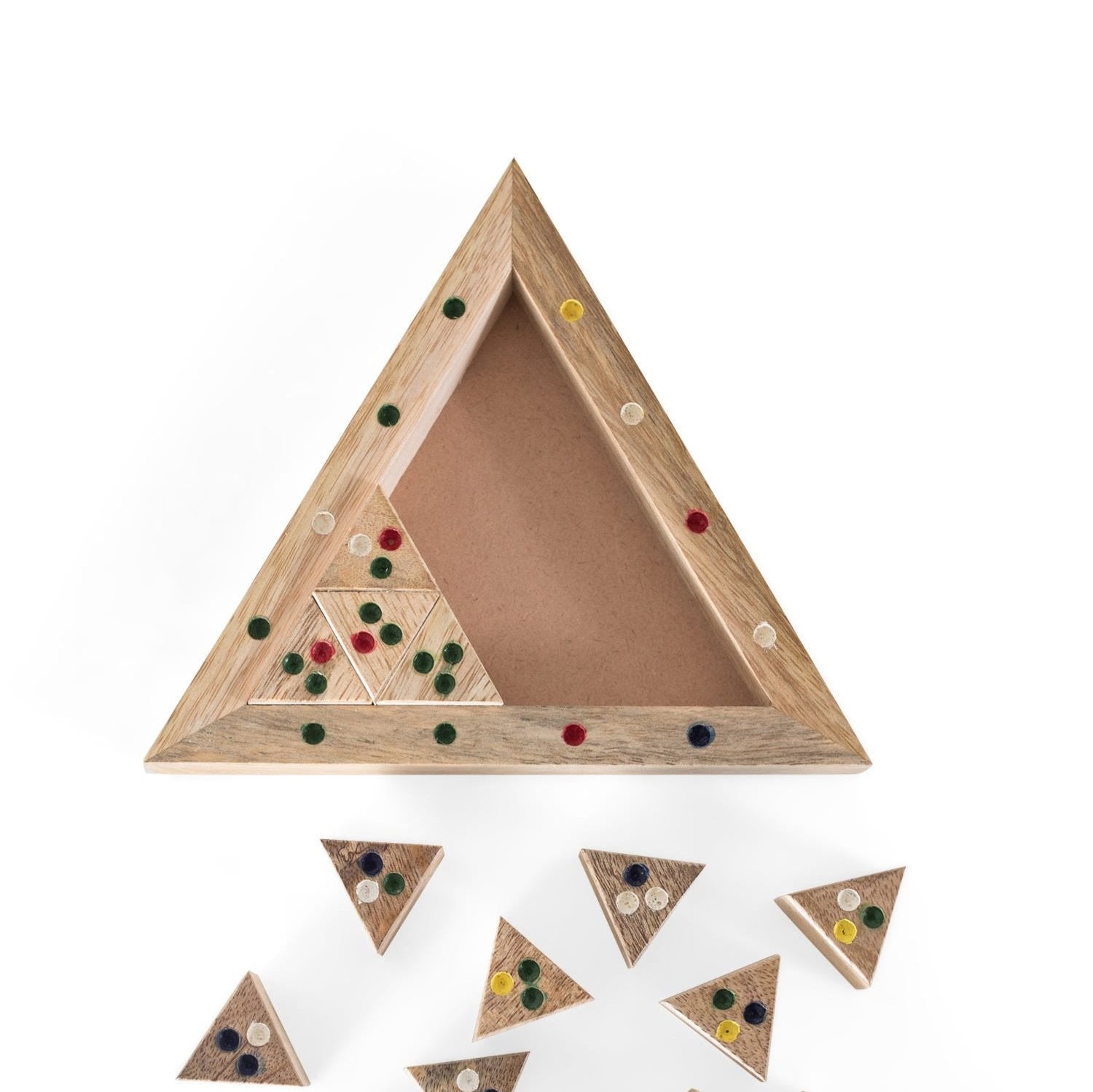 Triangle Puzzle Game - Ten Thousand Villages