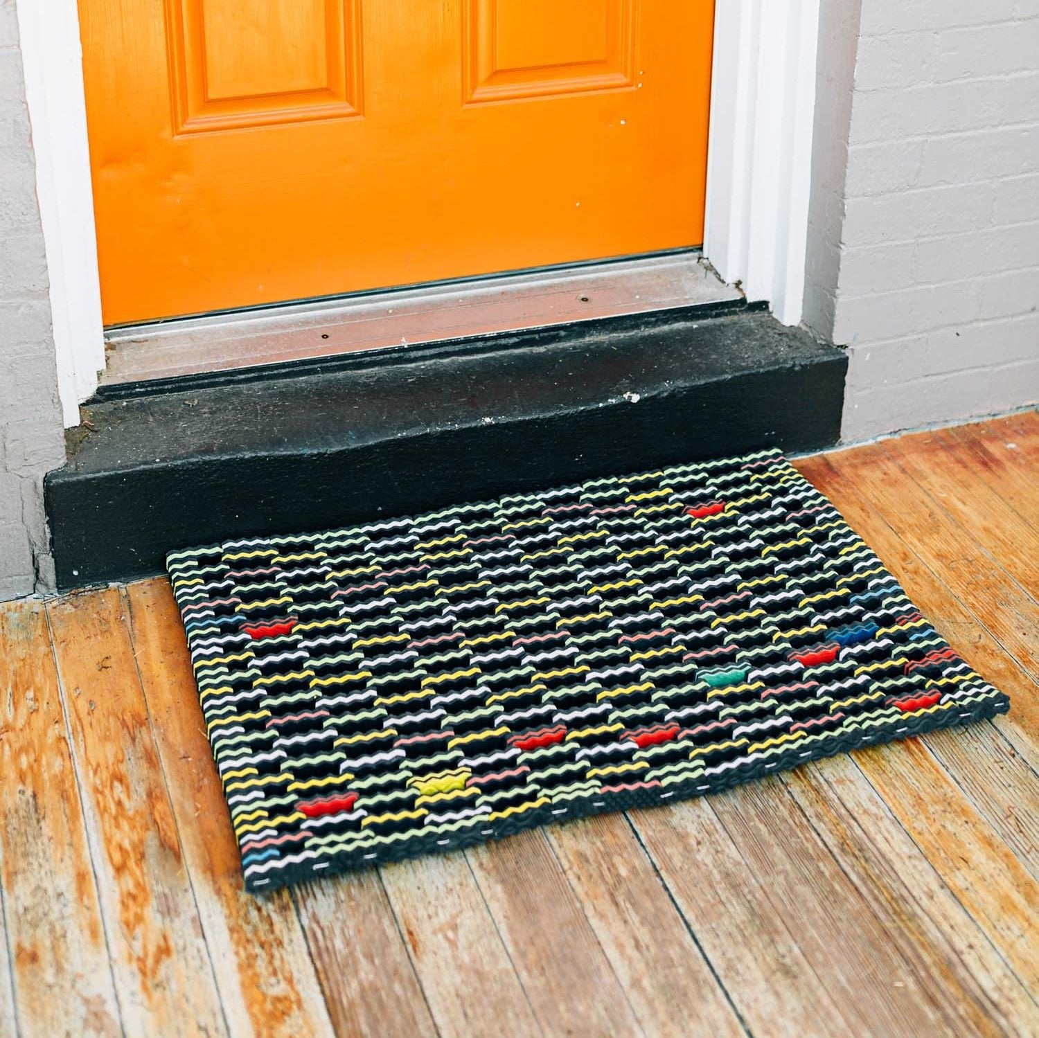 Upcycled Flip-Flop Mat - Ten Thousand Villages