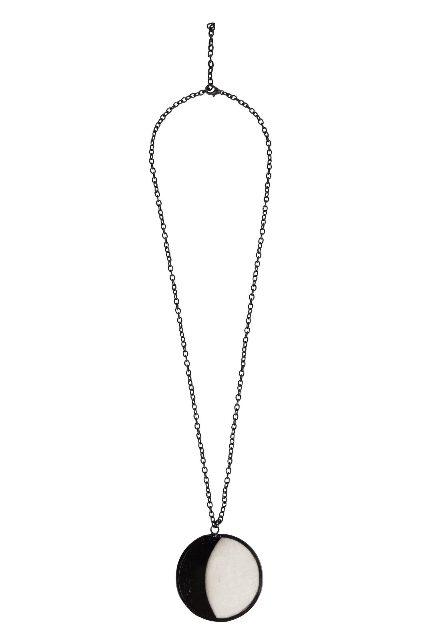 Waxing Moon Capiz Necklace - Ten Thousand Villages