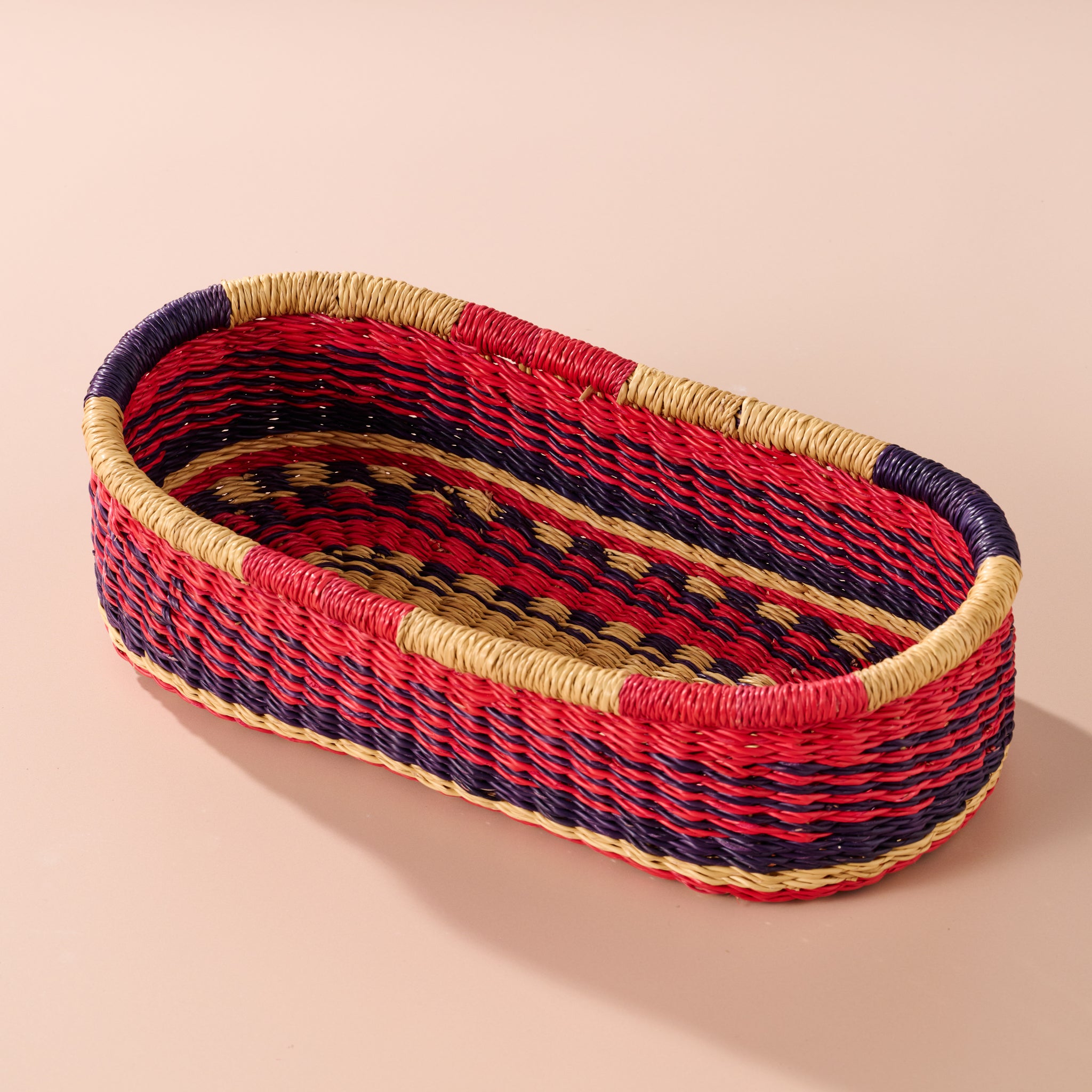 Ghana Breaking Bread Basket - Assorted - Ten Thousand Villages