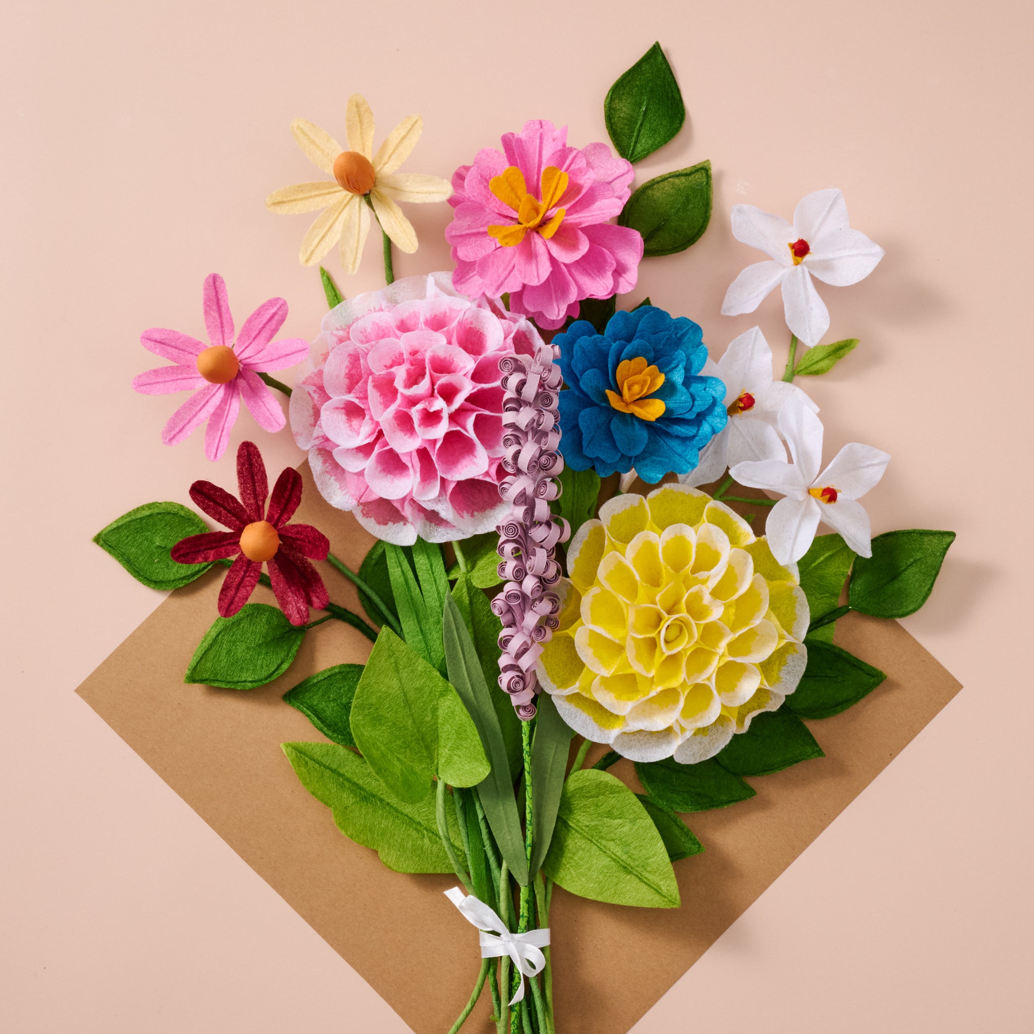 Silk Paper Cosmo Flower - Pink - Ten Thousand Villages