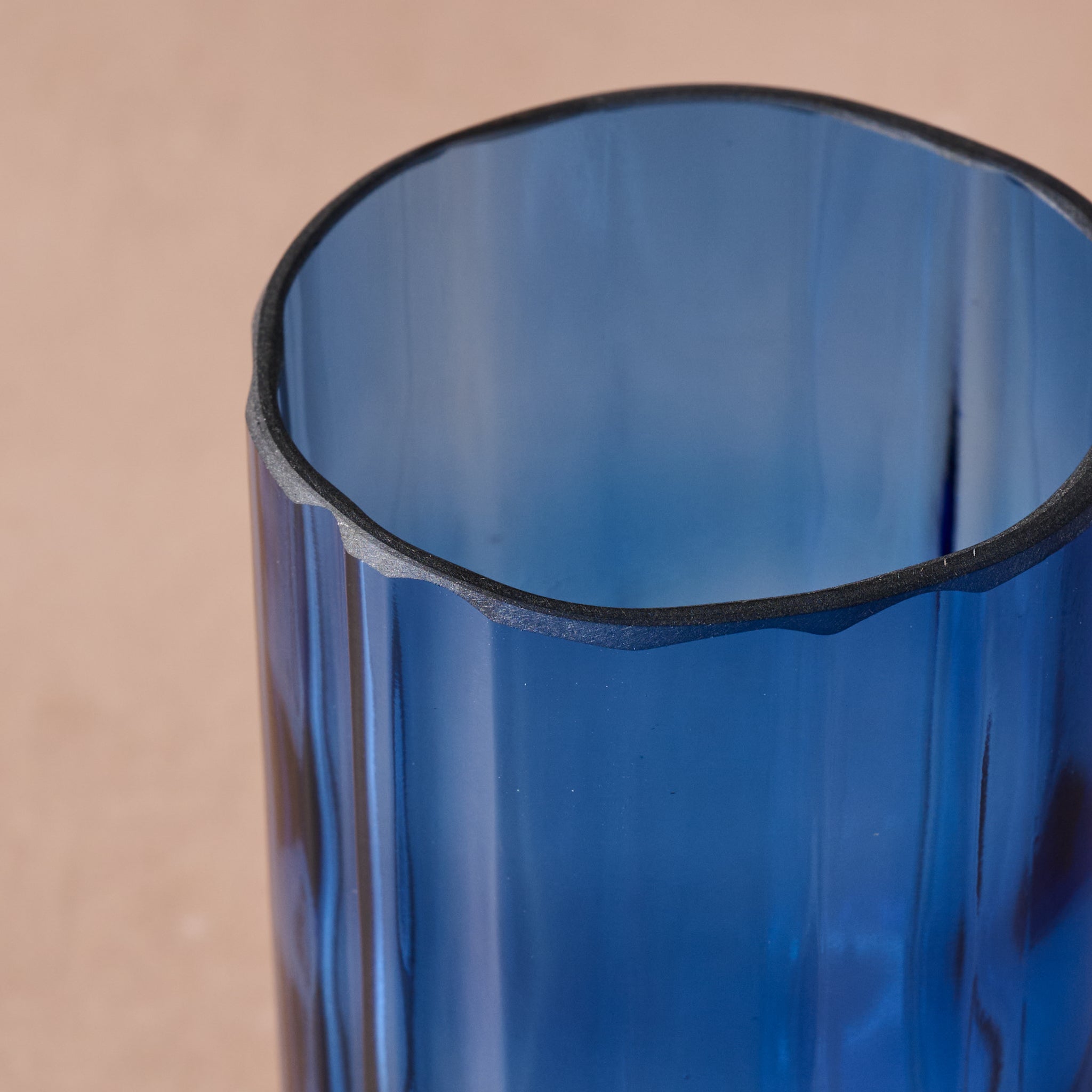 Gronn Upcycled Tumbler Set of Four- 15.2 Oz Blue - Ten Thousand Villages