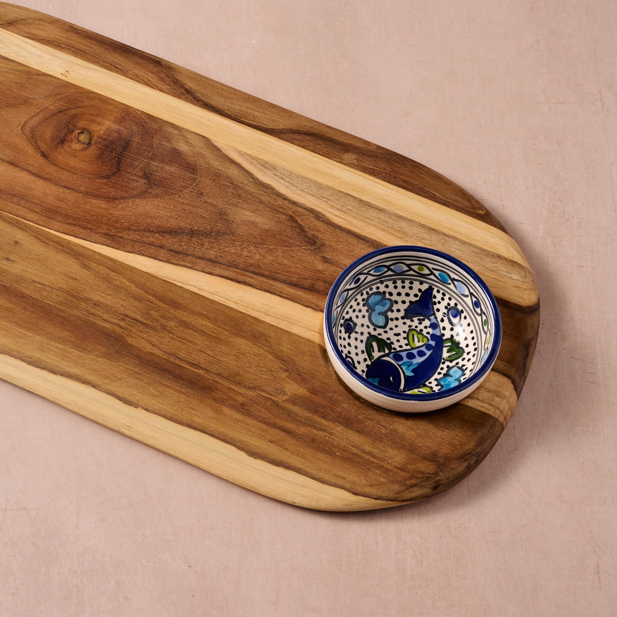 Hudu Blue Koi Bowl - Ten Thousand Villages