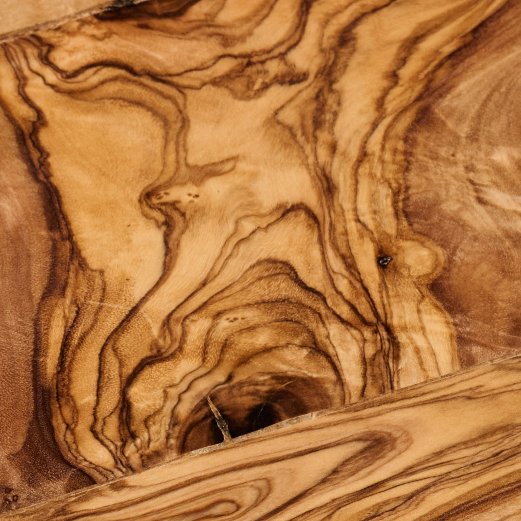 Qalil Olive Wood Cheese Board - Ten Thousand Villages