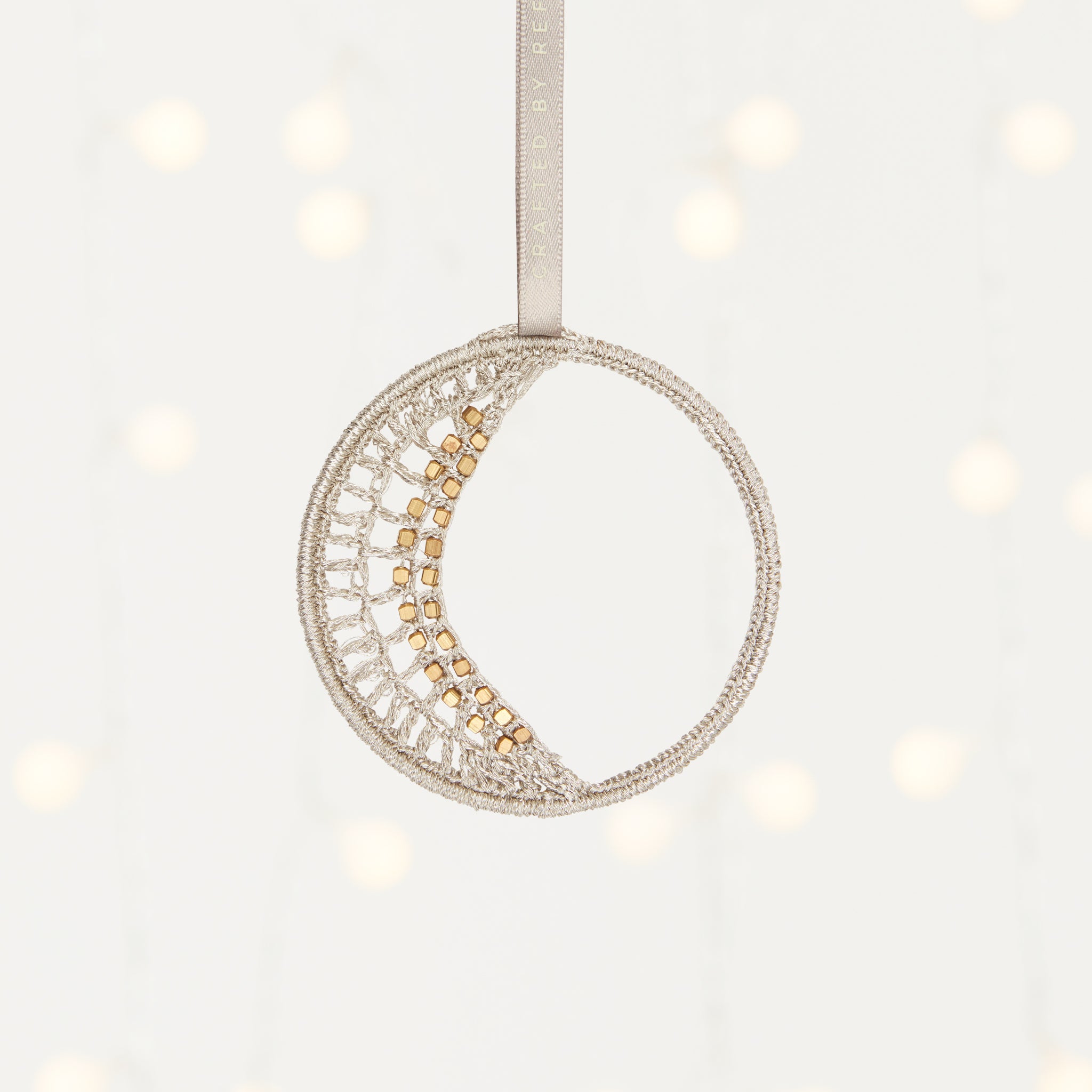 Ornament MADE51 Valila Silver Moon - Ten Thousand Villages