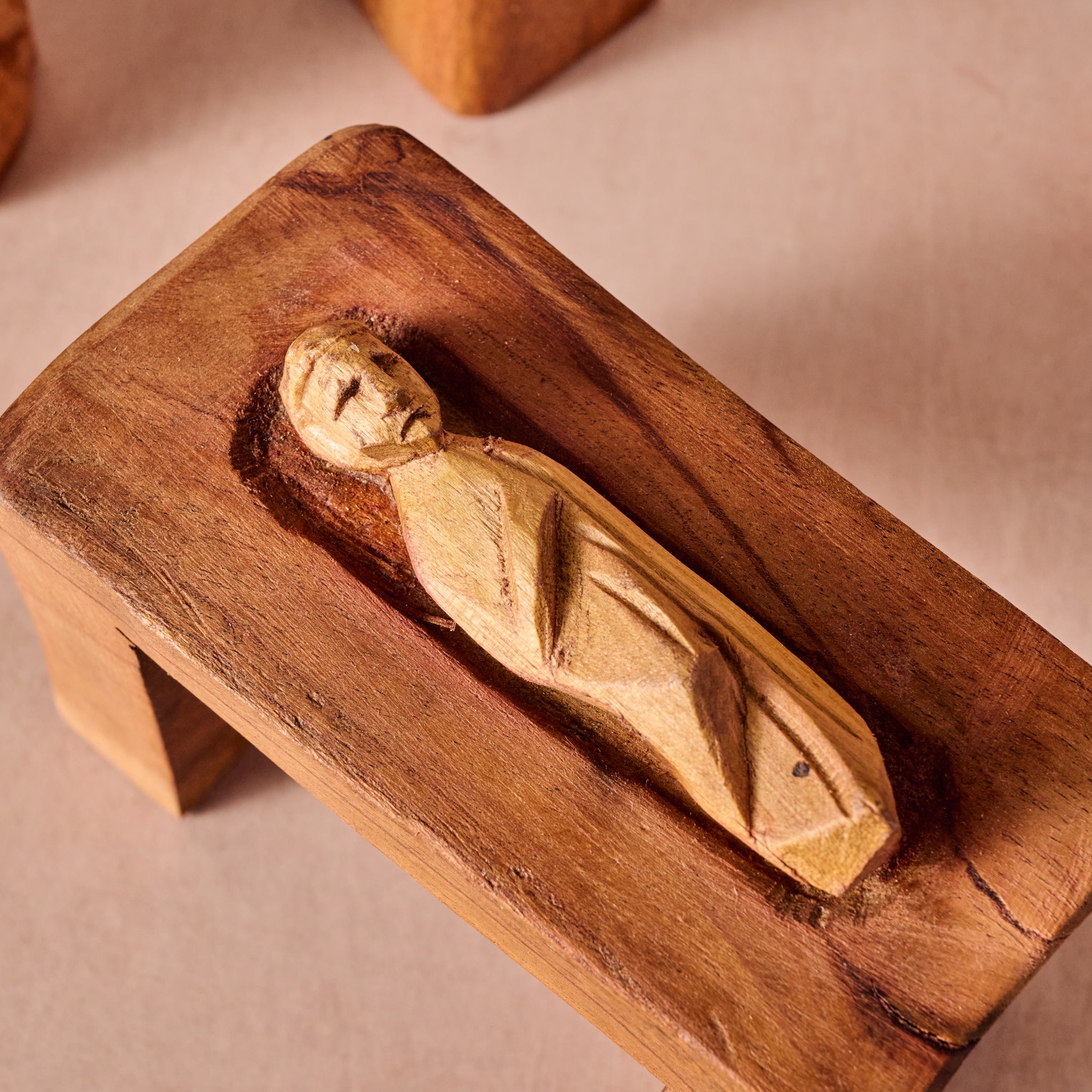Rahisi Neem Wood Nativity - Ten Thousand Villages