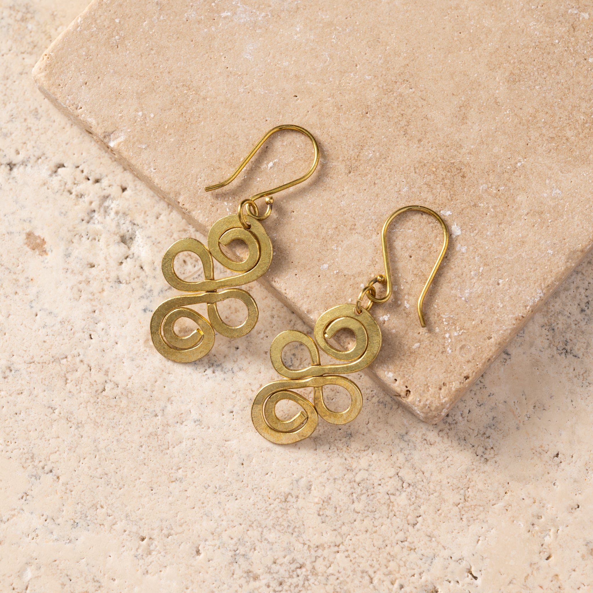 Nyoka Infinity Swirl Earrings - Ten Thousand Villages
